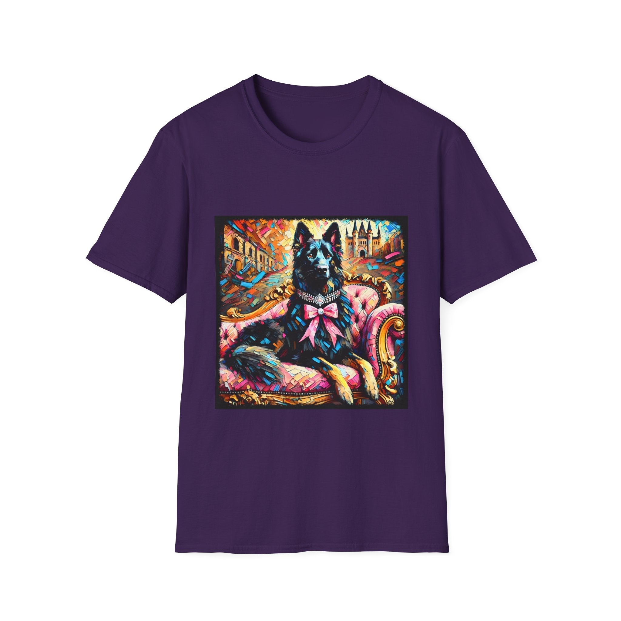 German Shepherd Diamond Princess Classic  | Unisex Dog T-Shirt