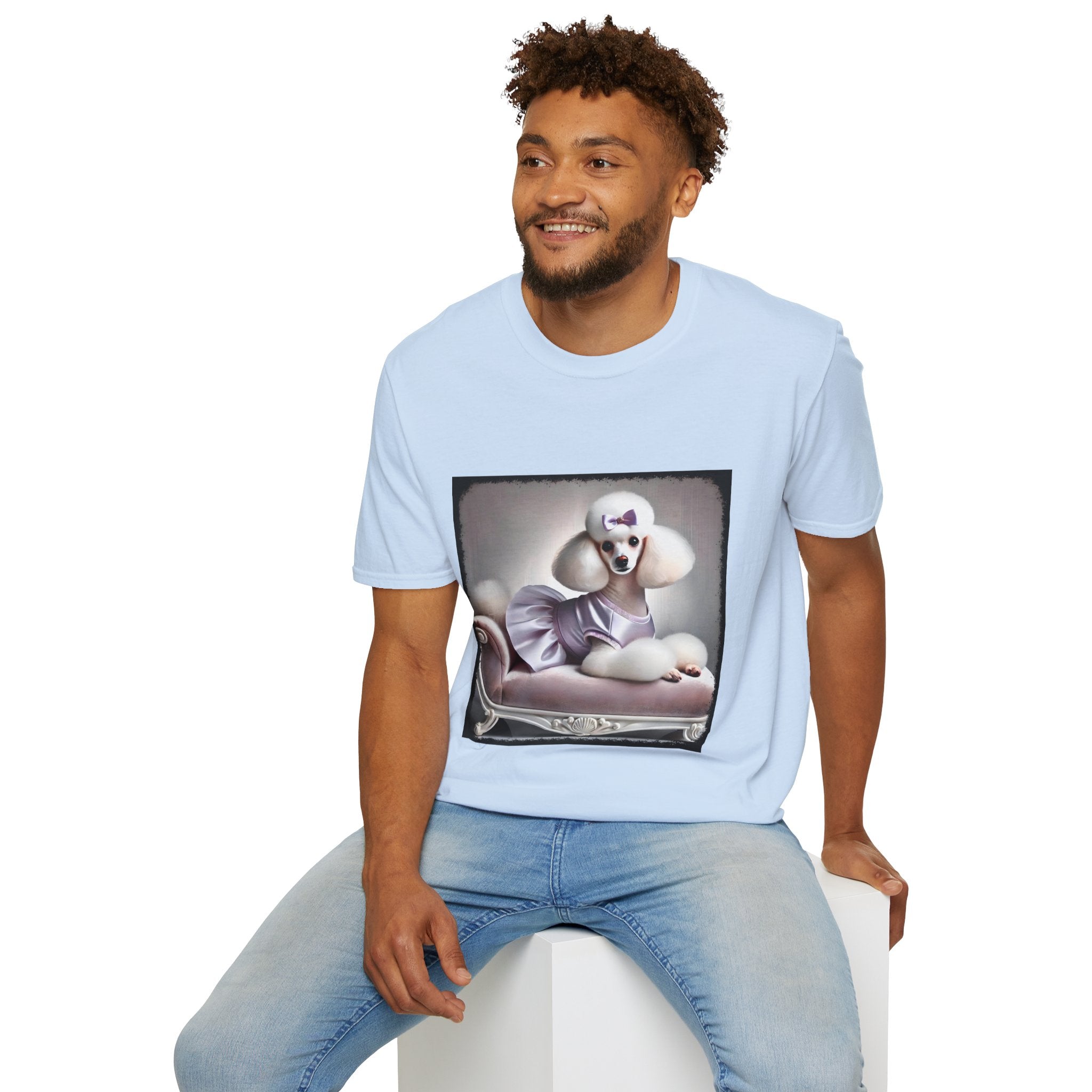 Poodle Lilac Lady | Unisex Dog T-Shirt