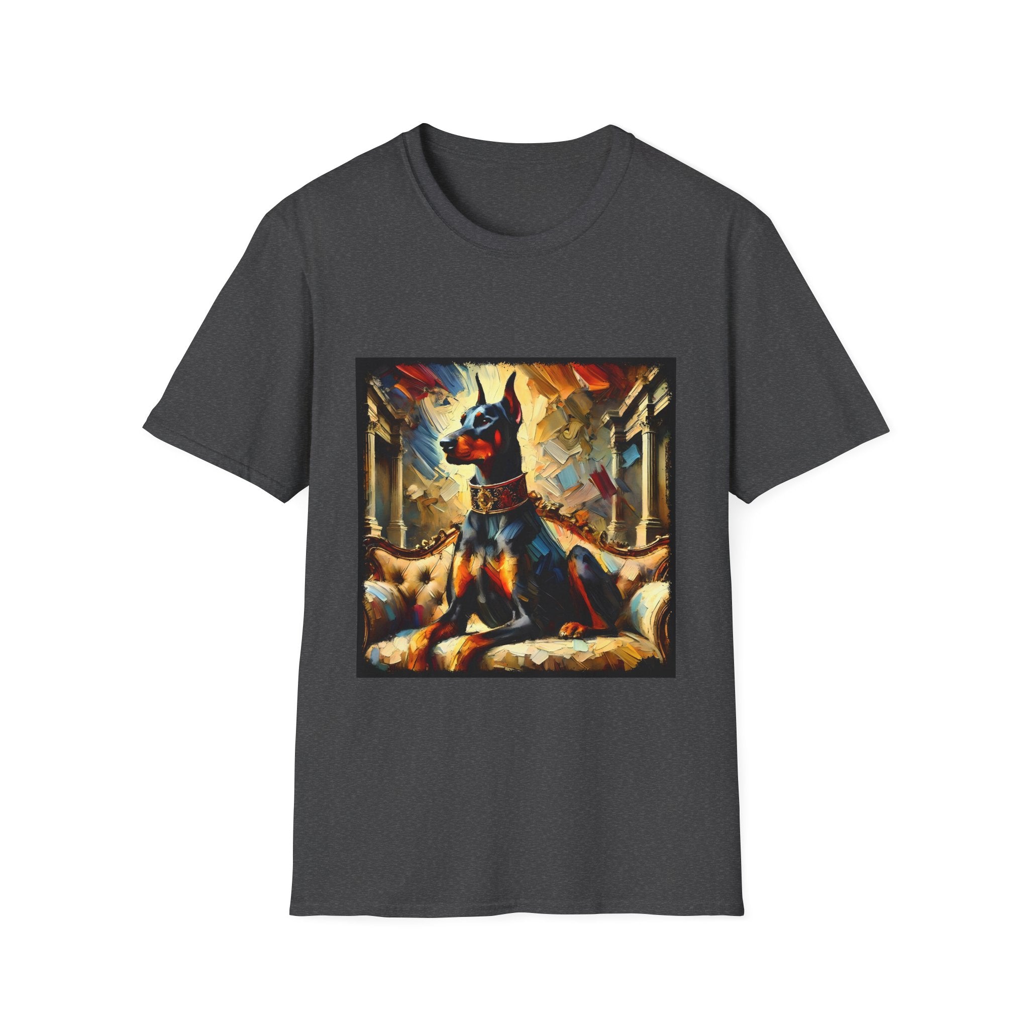 Doberman Pinscher Vivid Classic | Unisex Dog T-Shirt