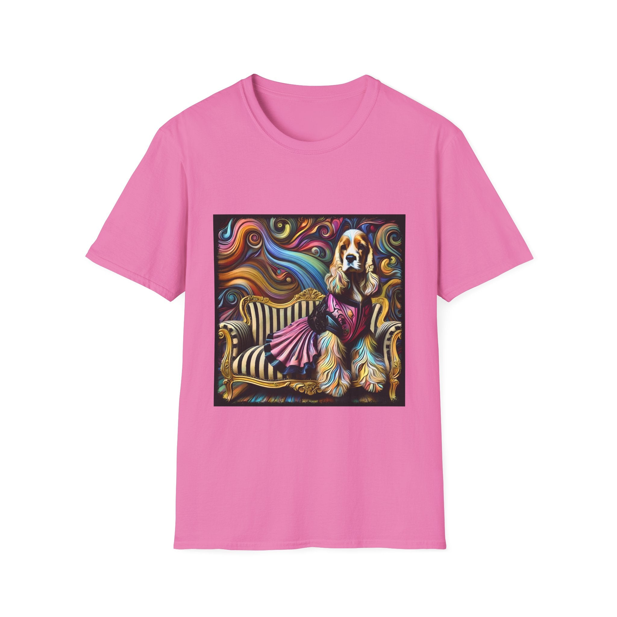 Cocker Spaniel Princess Rocker | Unisex Dog T-Shirt