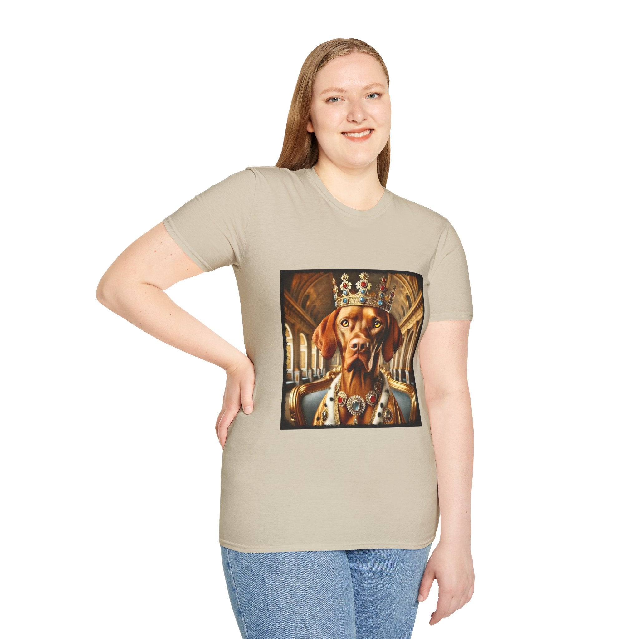 Vizsla King Supreme | Unisex Dog T-Shirt