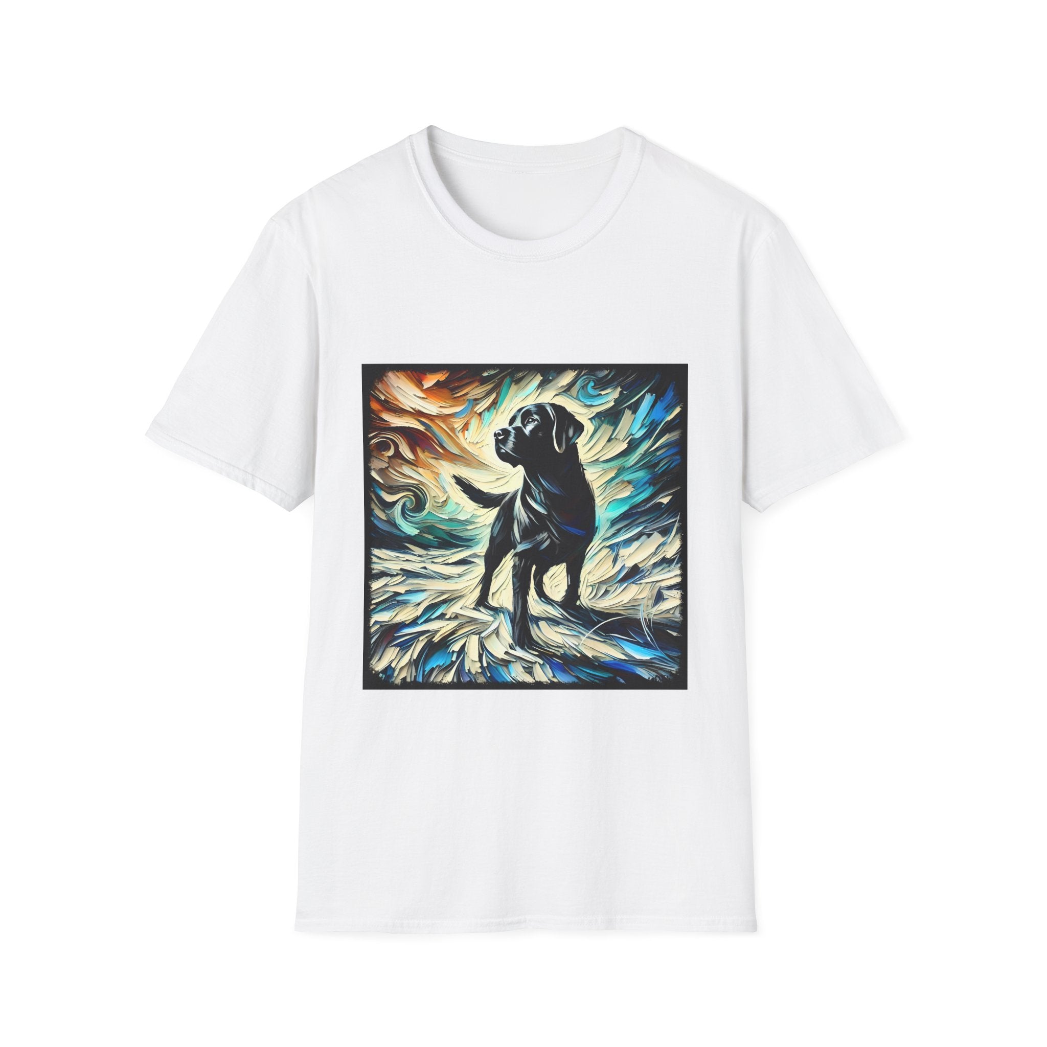 Labrador Retriever Snow Swirl | Unisex Dog T-Shirt