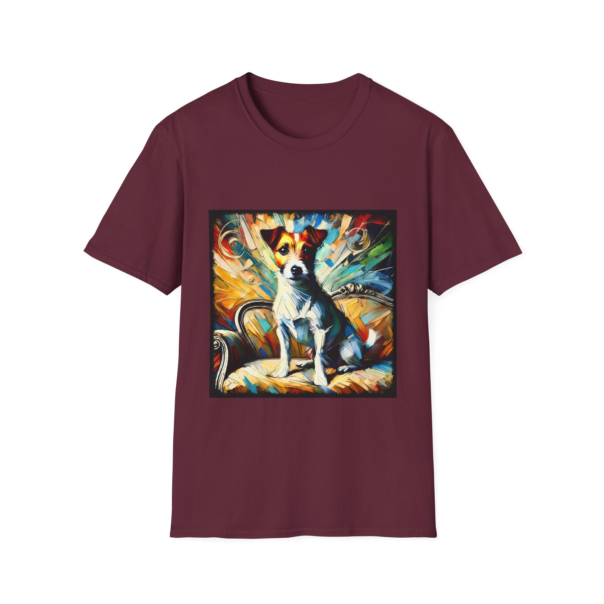 Jack Russell Terrier Multicolored Classic | Unisex Dog T-Shirt