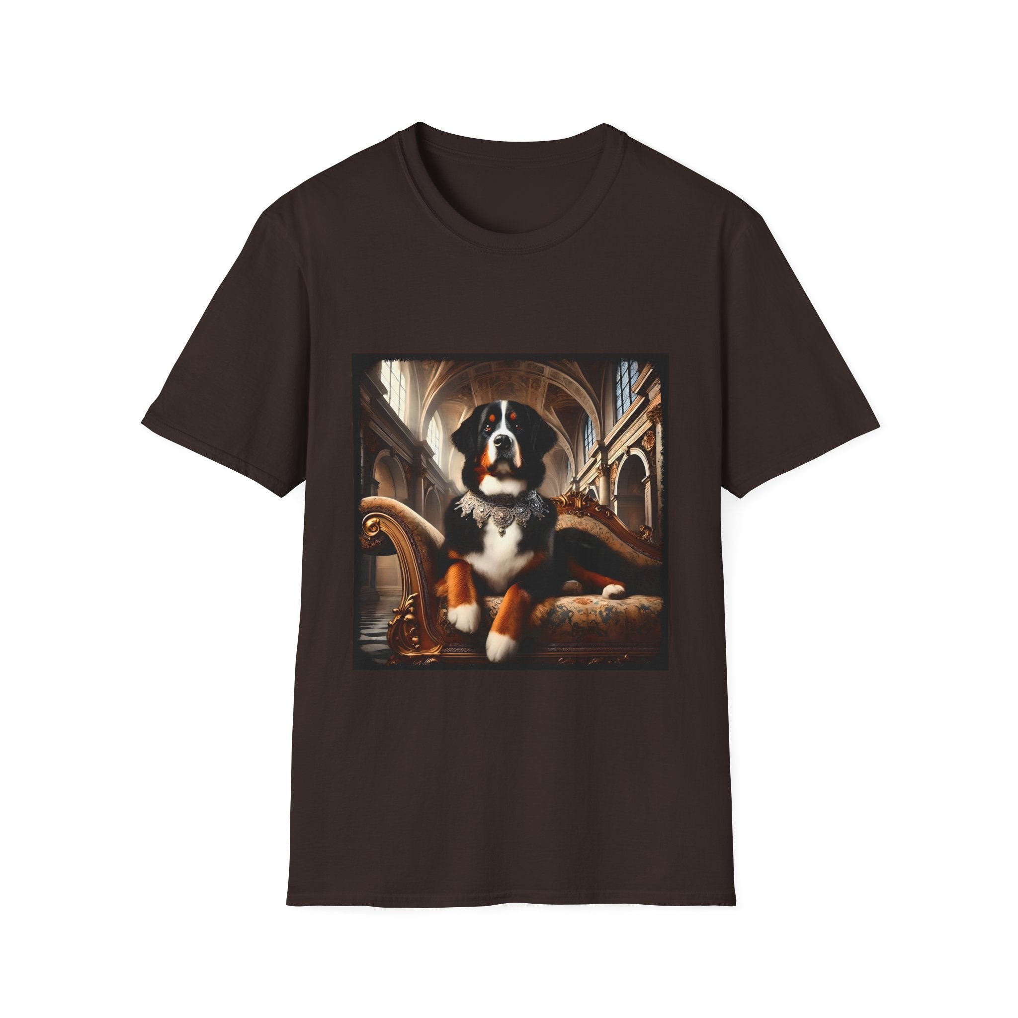Bernese Mountain Dog Posh Princess | Unisex Dog T-Shirt