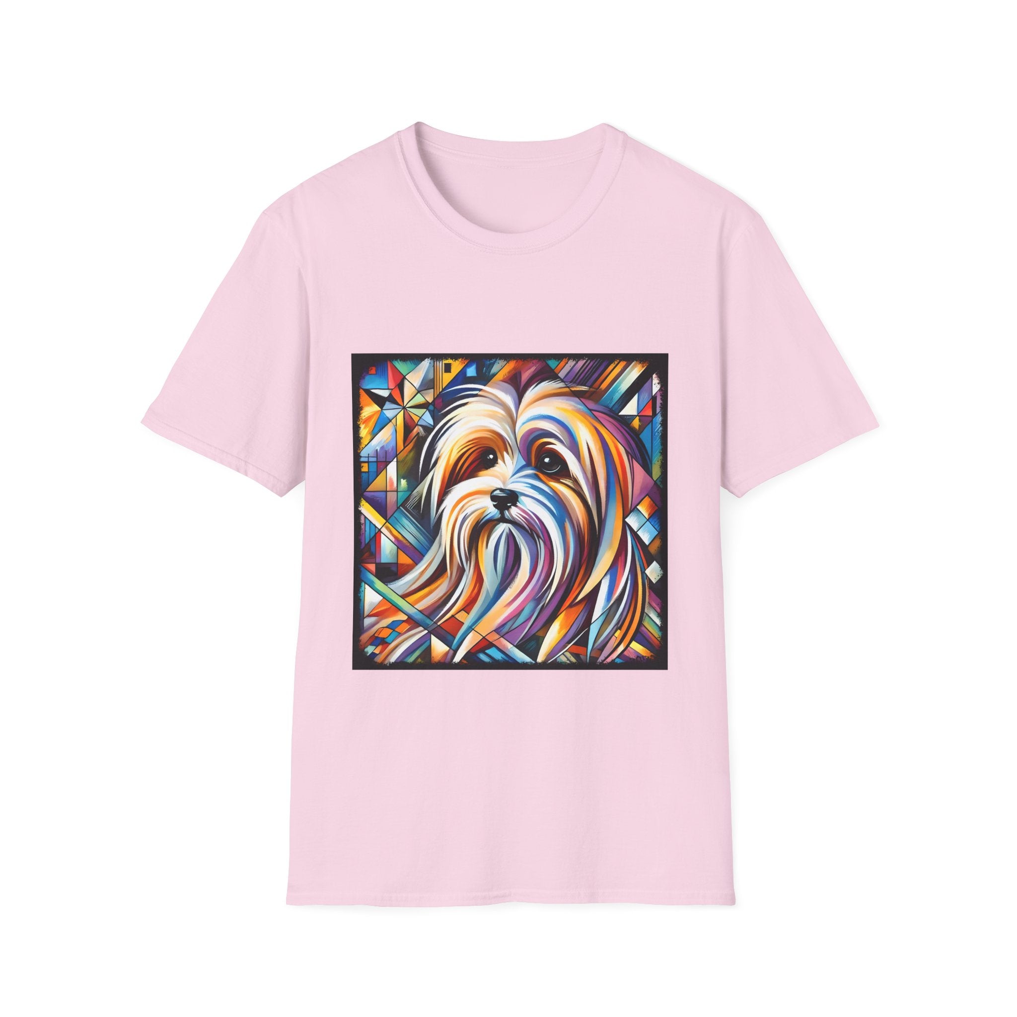 Havanese Multicolor Geometric |  Unisex Dog T-Shirt