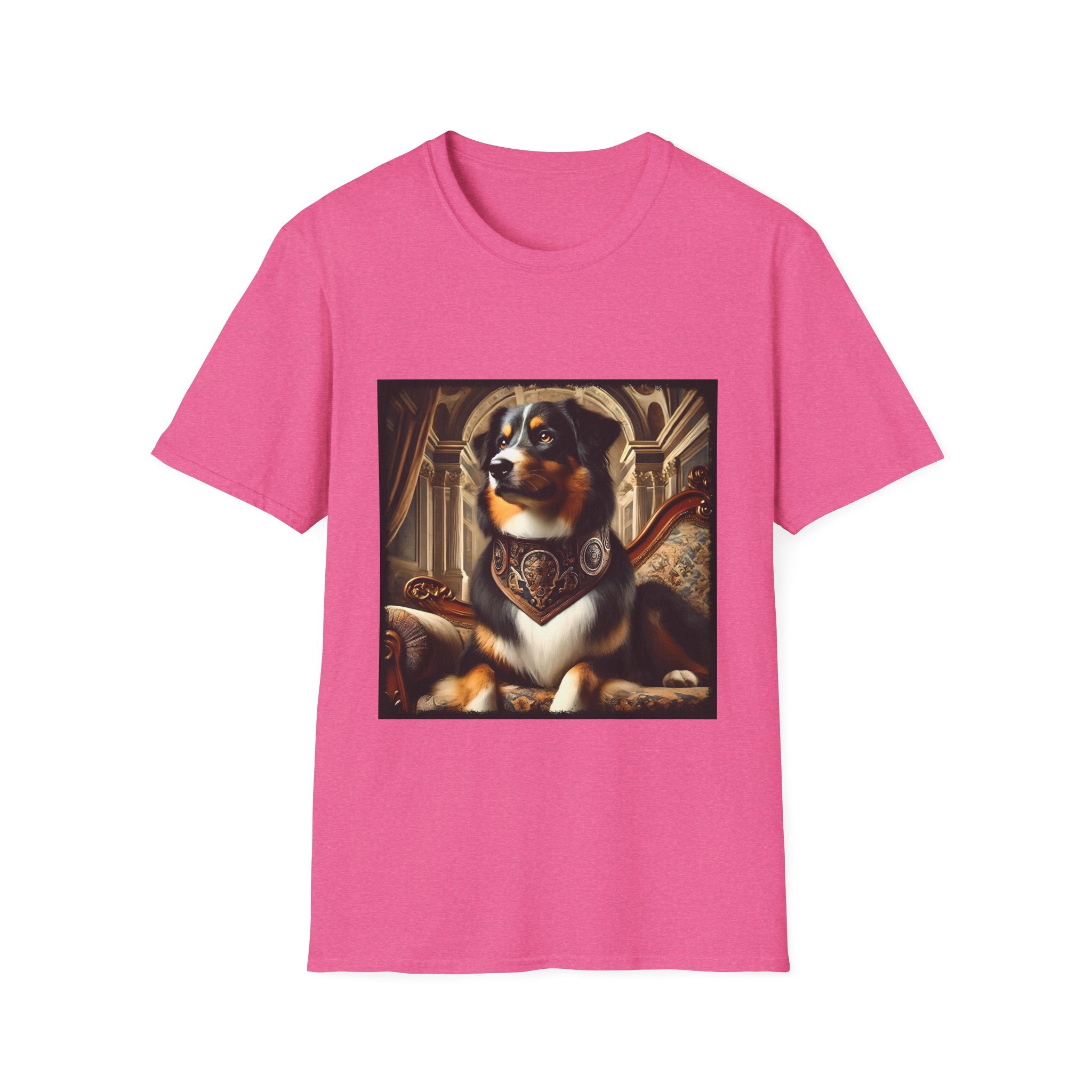 Australian Shepherd Posh Prince | Unisex Dog T-Shirt