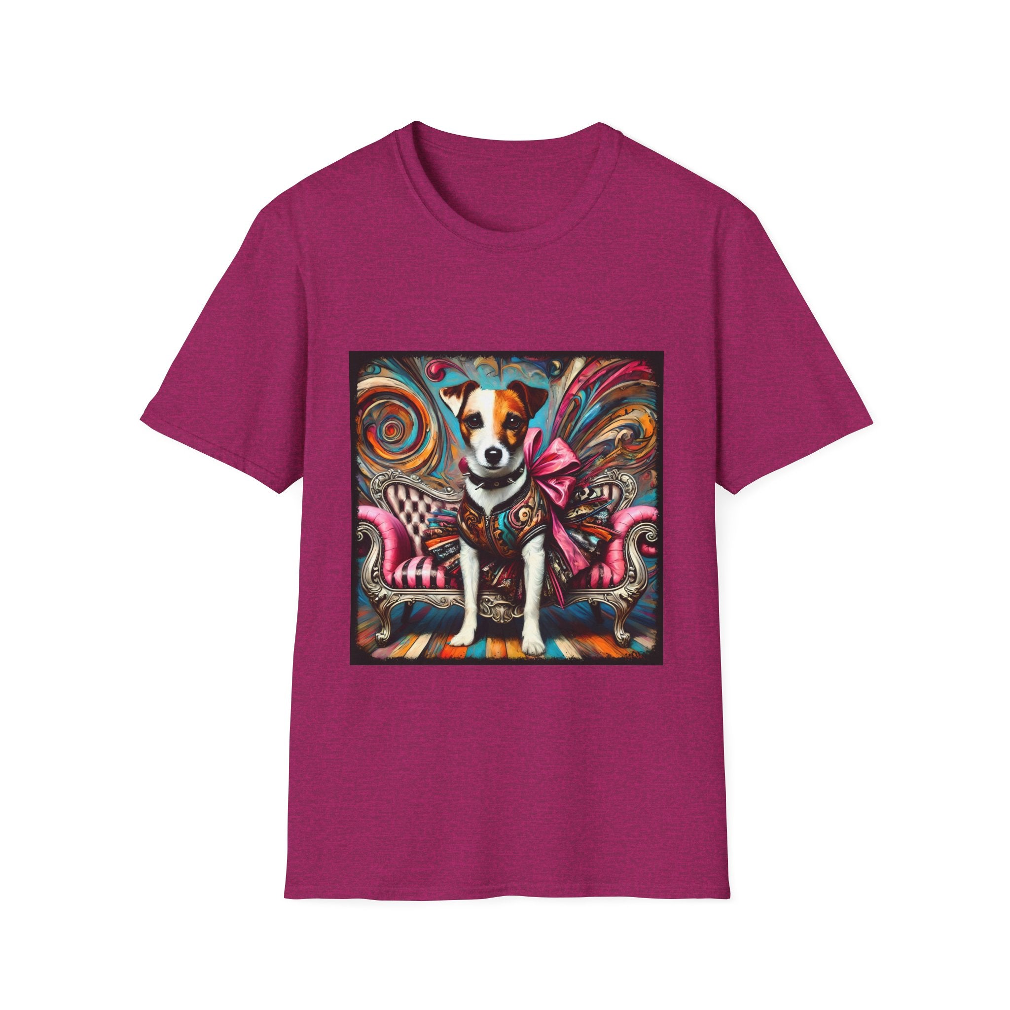 Jack Russell Terrier Chic Rocker | Unisex Dog T-Shirt