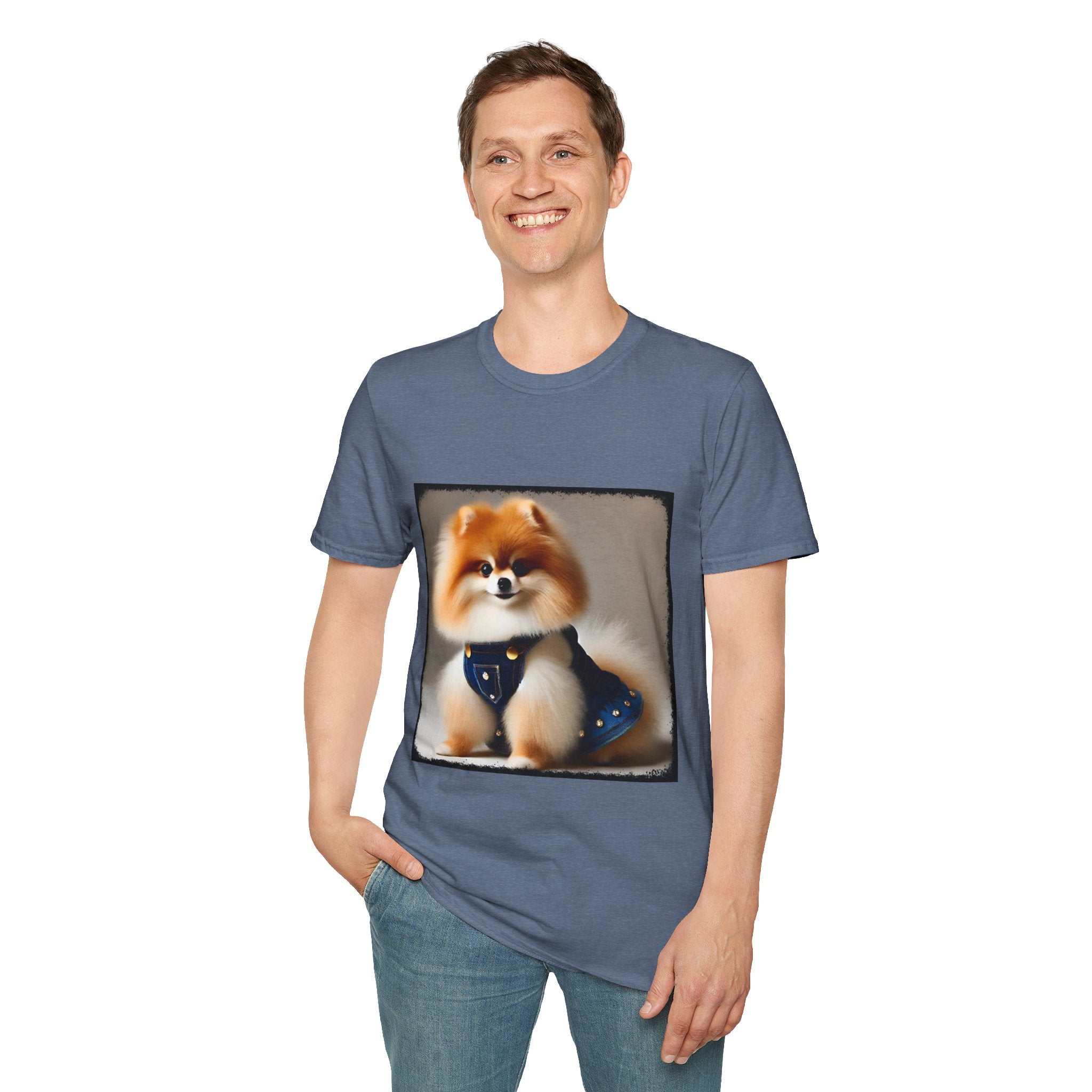 Pomeranian Jean Dream | Unisex Dog T-Shirt