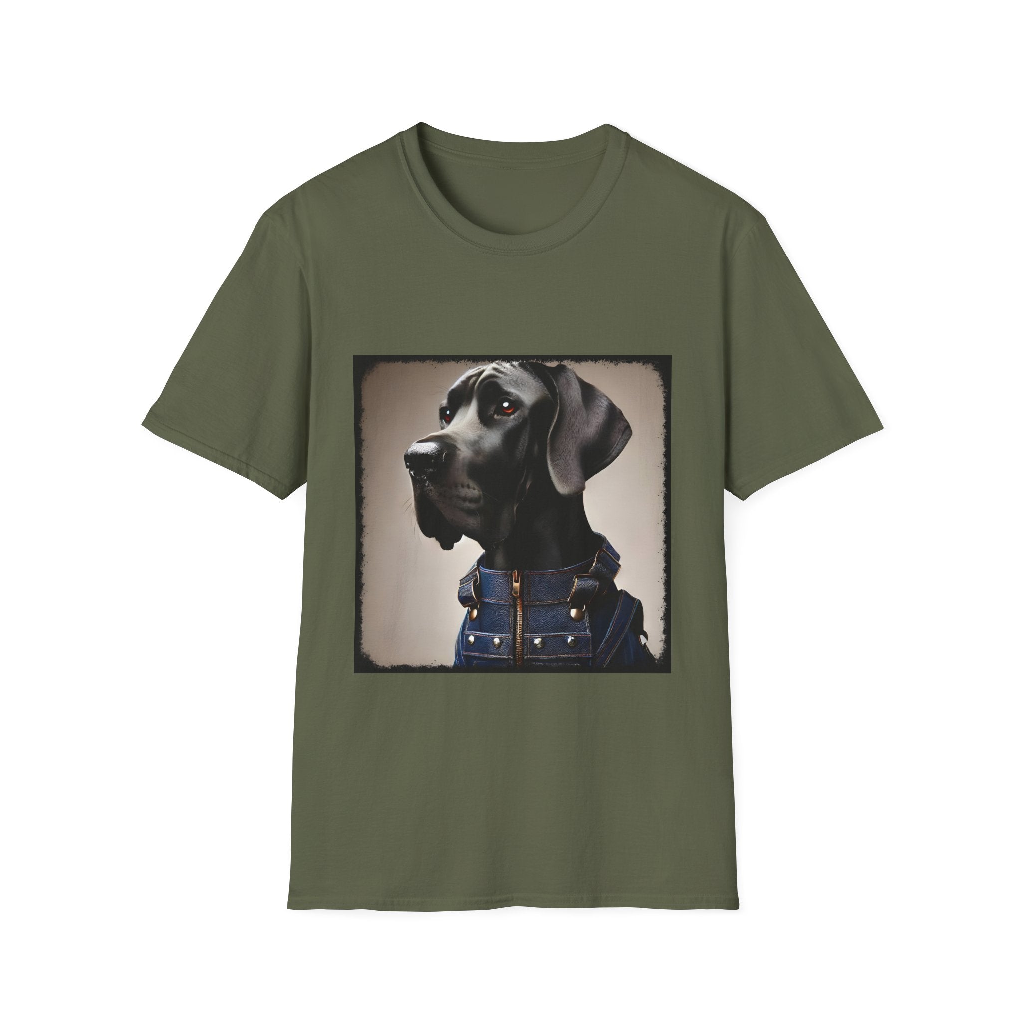 Great Dane Dapper Denim | Unisex Dog T-Shirt