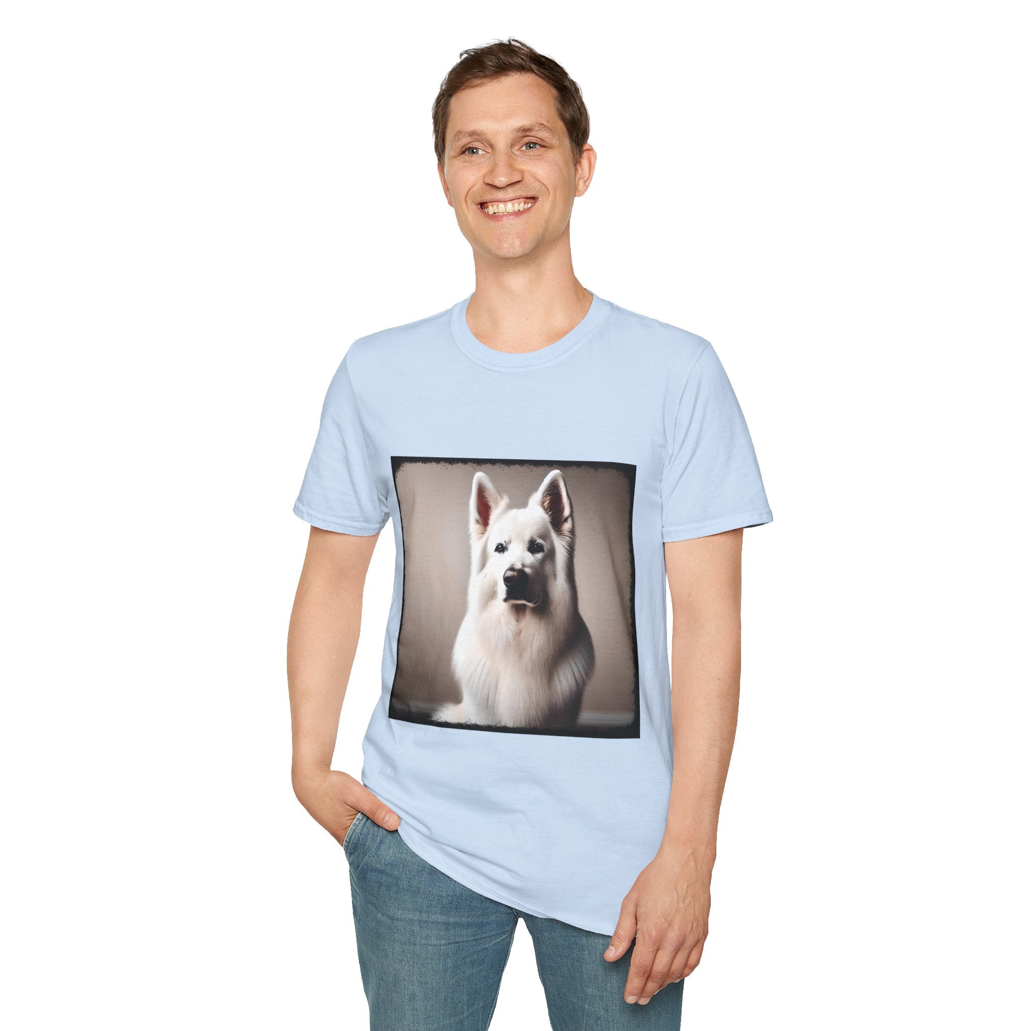 German Shepherd Pure Portrait  | Unisex Dog T-Shirt