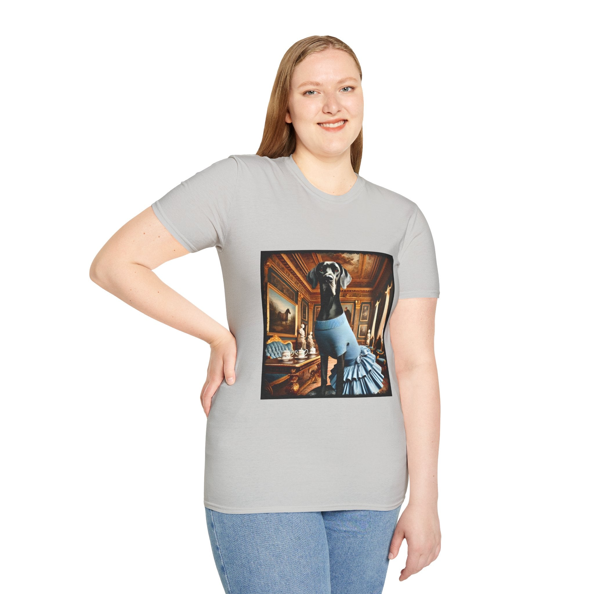 Great Dane Haute Tail | Unisex Dog T-Shirt