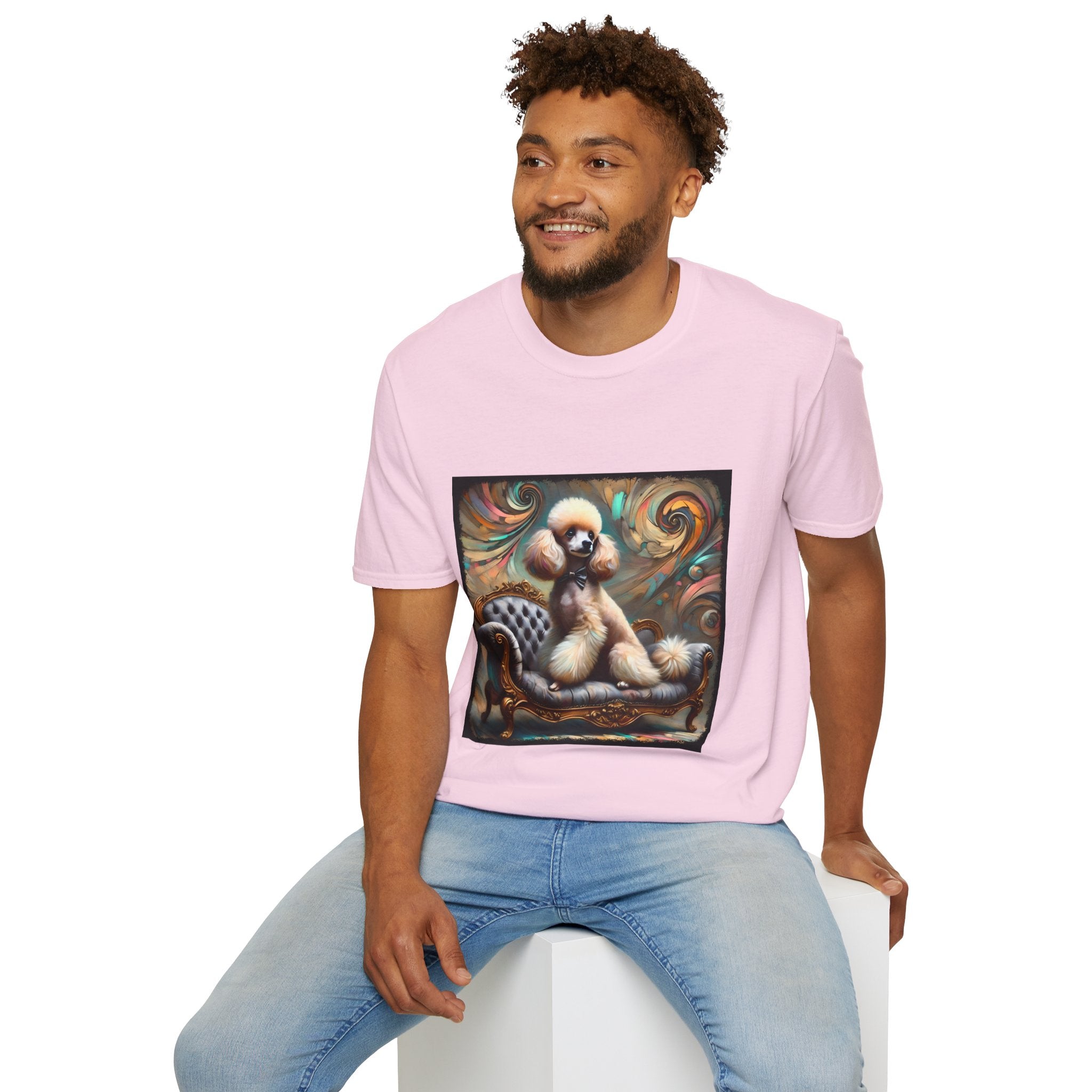 Poodle Ethereal Swirl| Unisex Dog T-Shirt