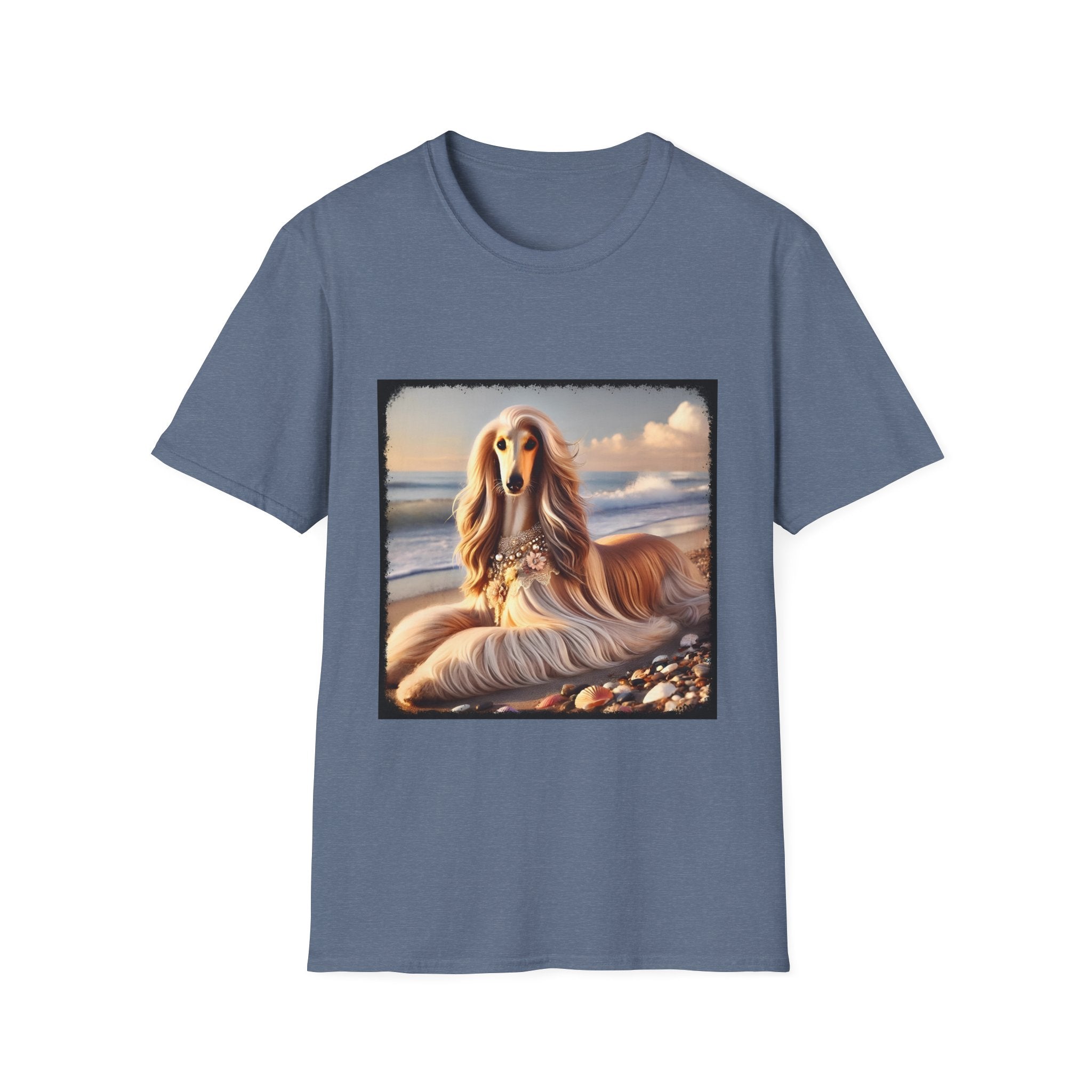 Afghan Hound Seashell Sweetie | Unisex Dog T-Shirt
