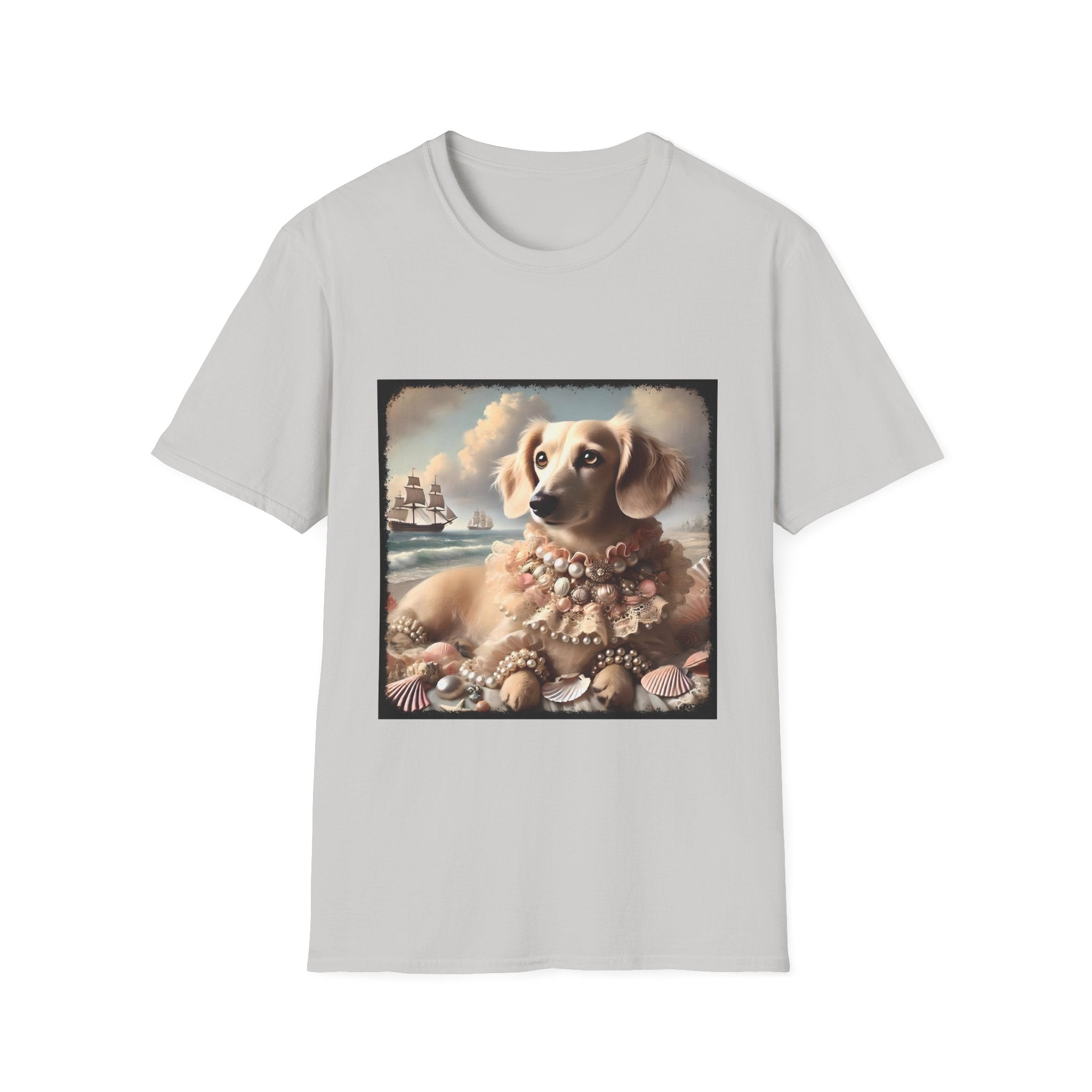 Dachshund Seashell Siren | Unisex Dog T-Shirt