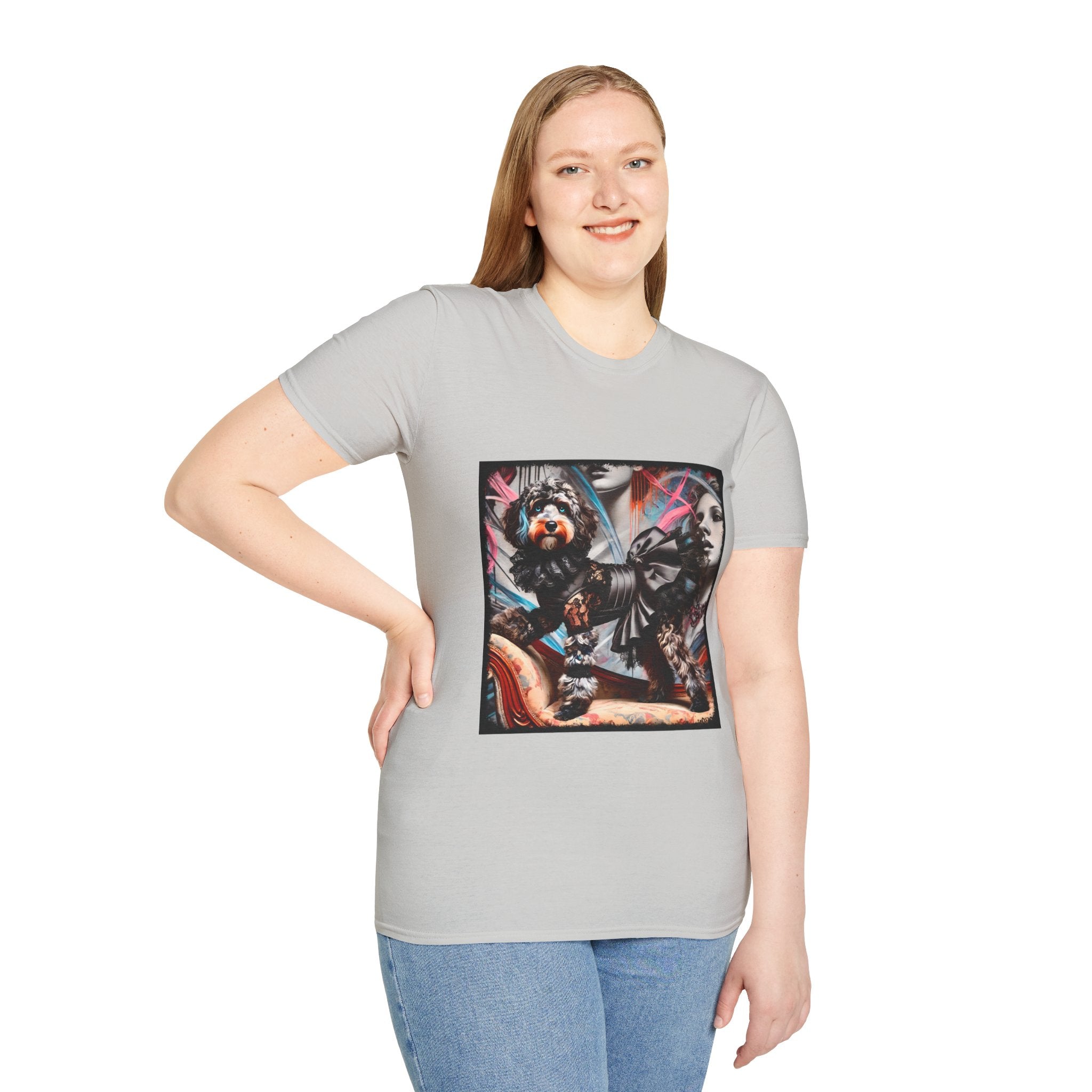 Aussiedoodle Rebel Rocker | Unisex Dog T-Shirt