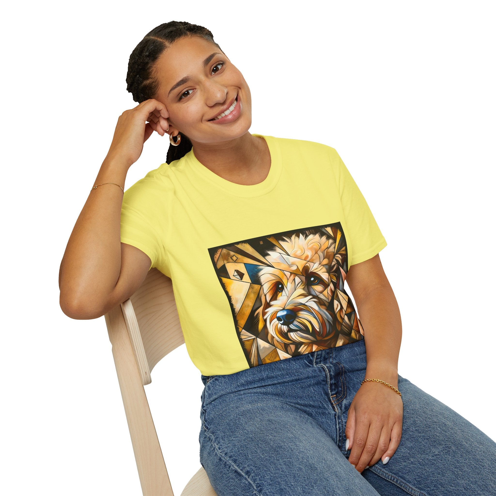 Goldendoodle Geometric | Unisex Dog T-Shirt
