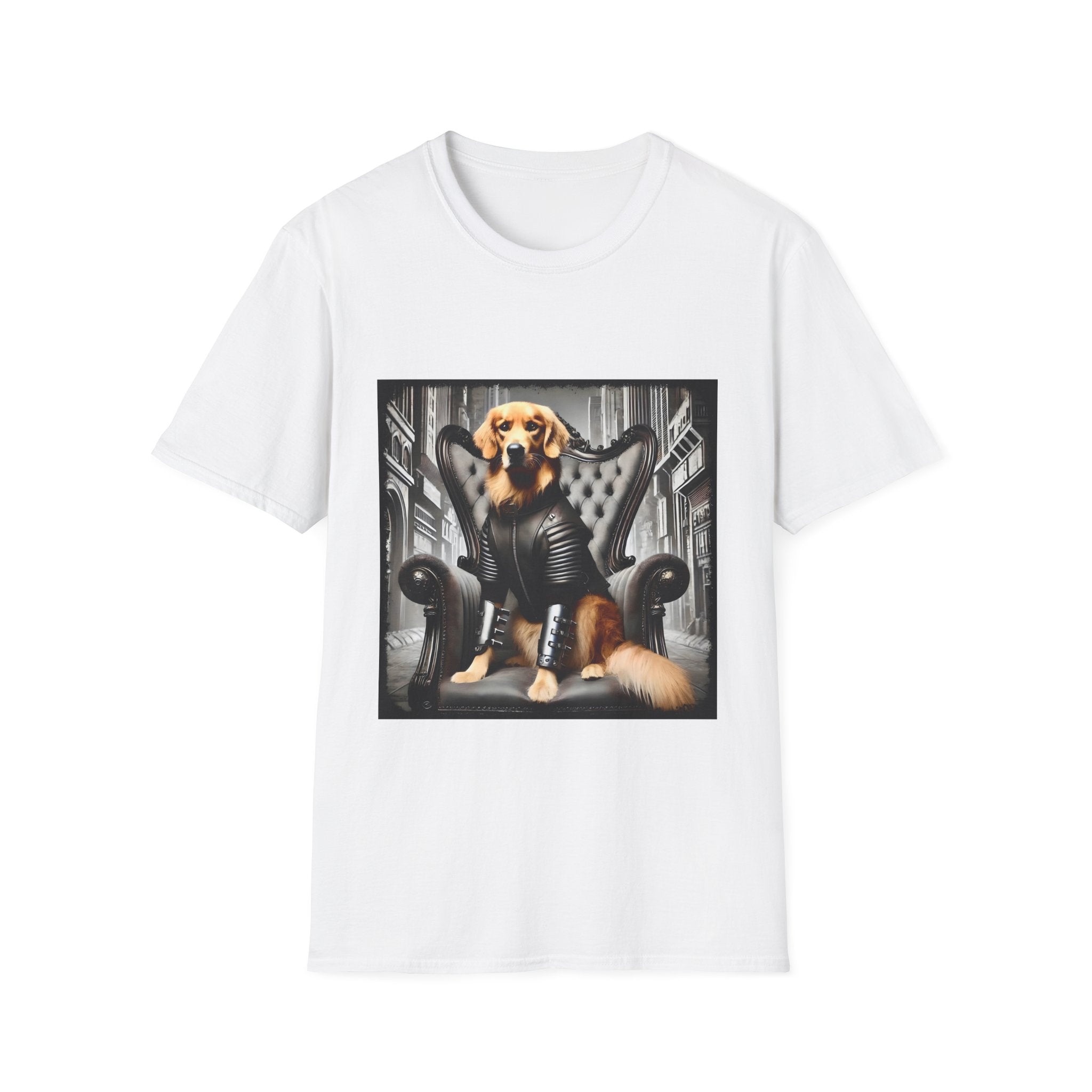 Golden Retriever Regal Rogue | Unisex Dog T-Shirt