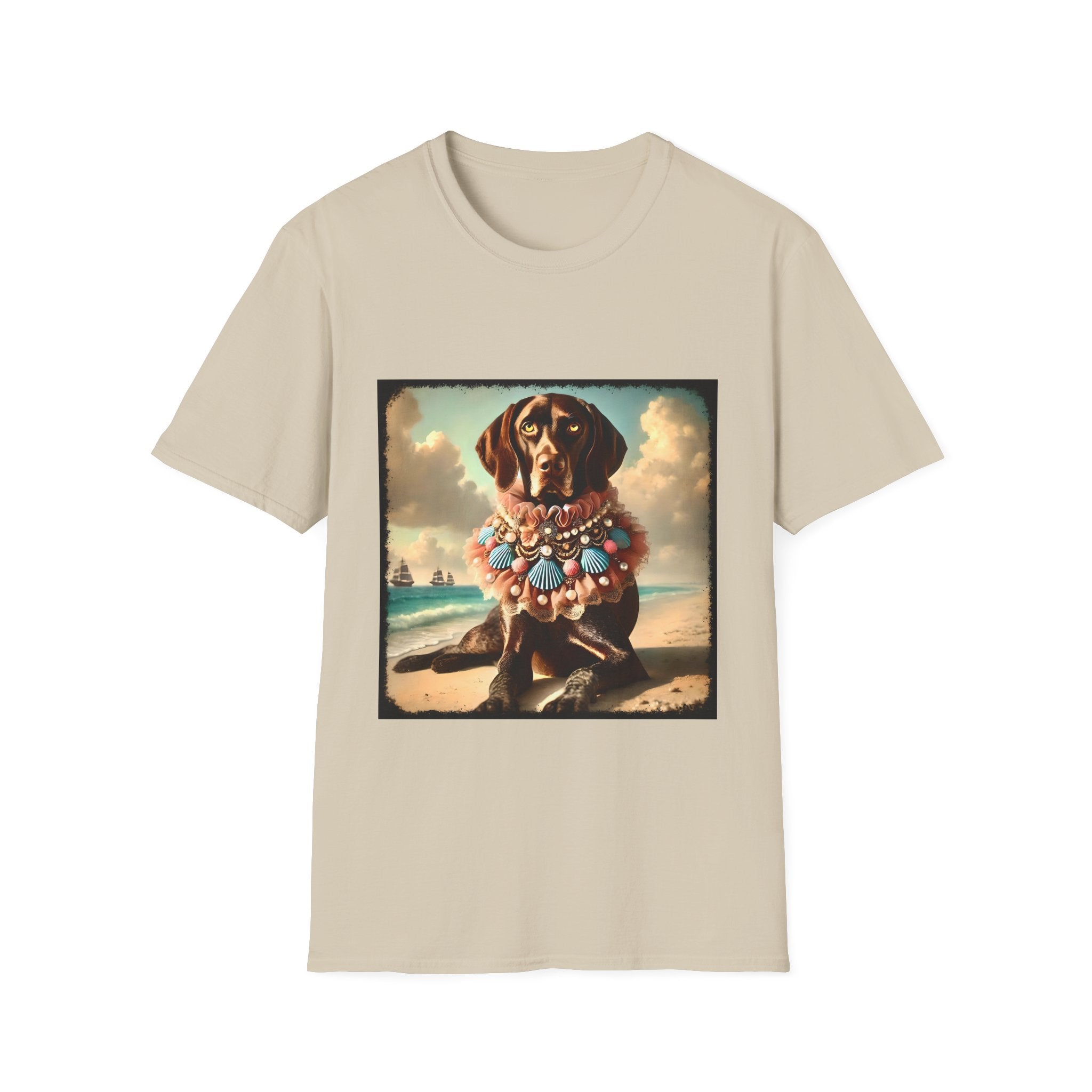 German Shorthaired Pointer Beach Babe | Unisex Dog T-Shirt