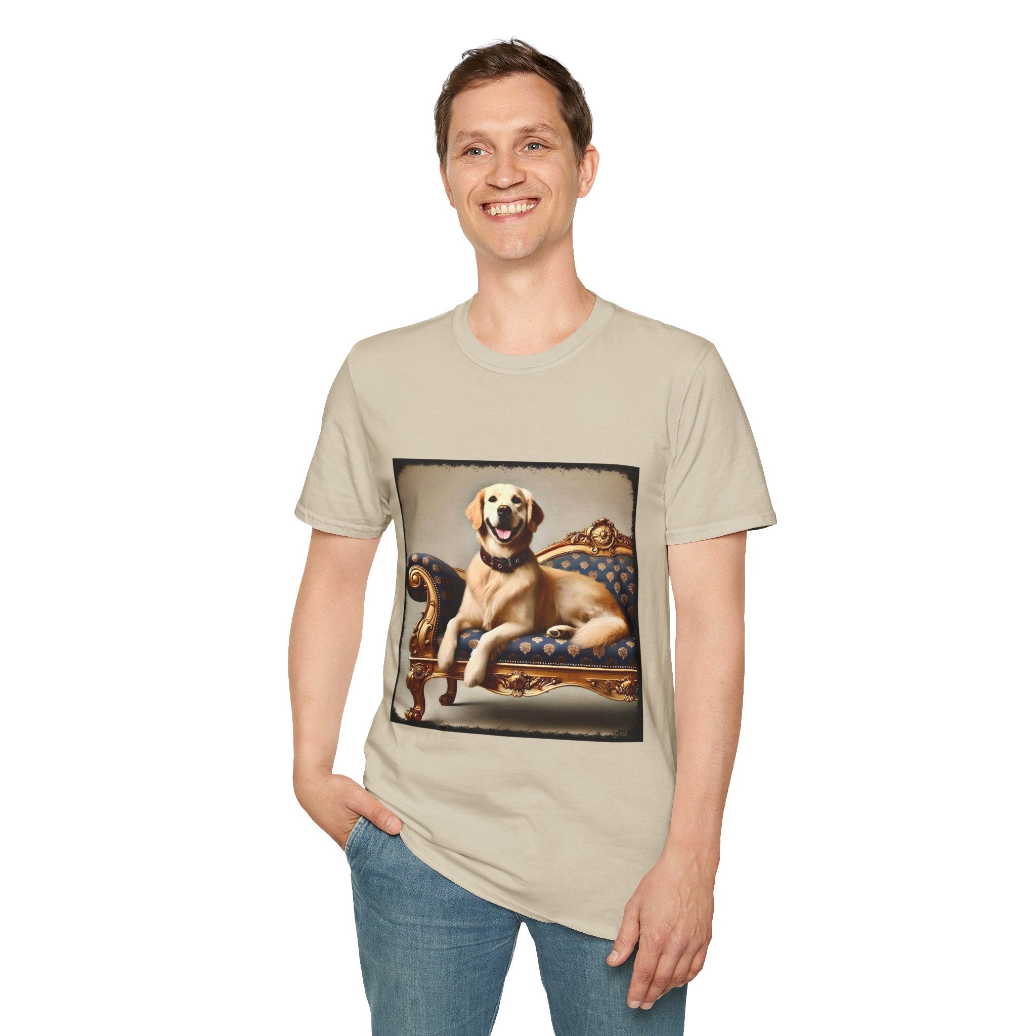 Golden Retriever Happy Soul | Unisex Dog T-Shirt
