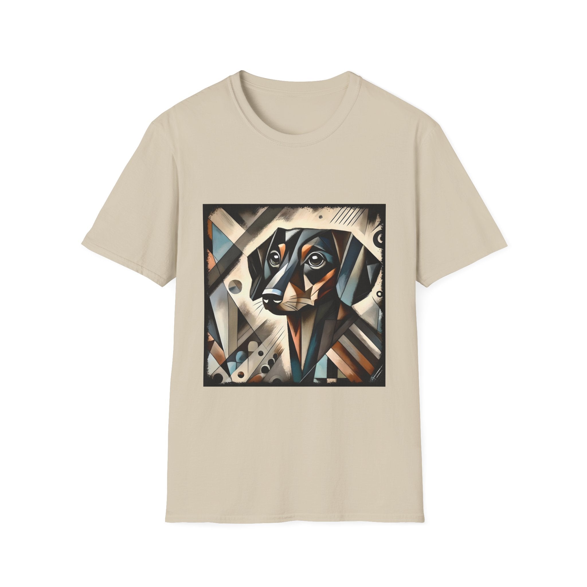 Dachshund Bold Geometric | Unisex Dog T-Shirt
