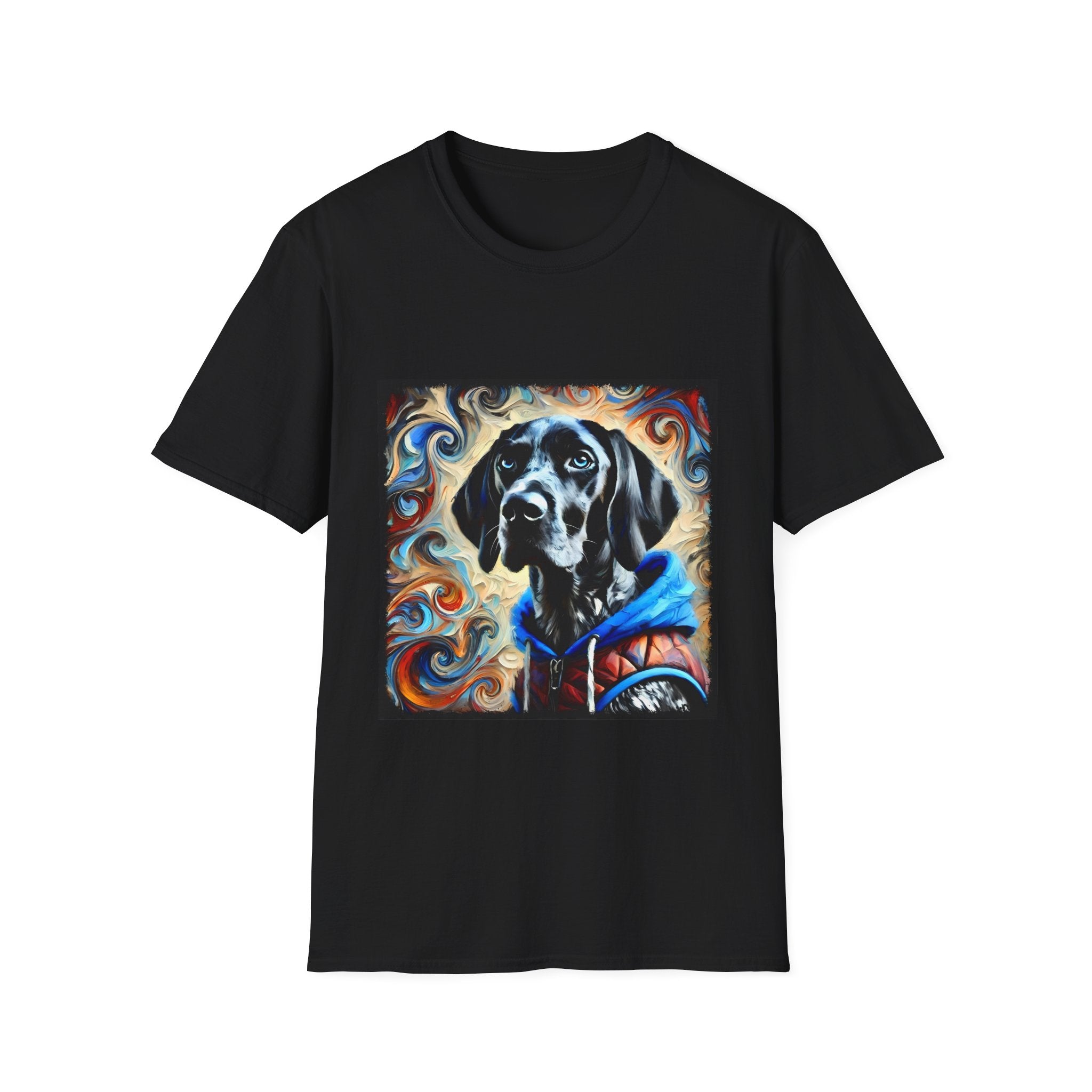 German Shorthaired Pointer Urban Swirl | Unisex Dog T-Shirt