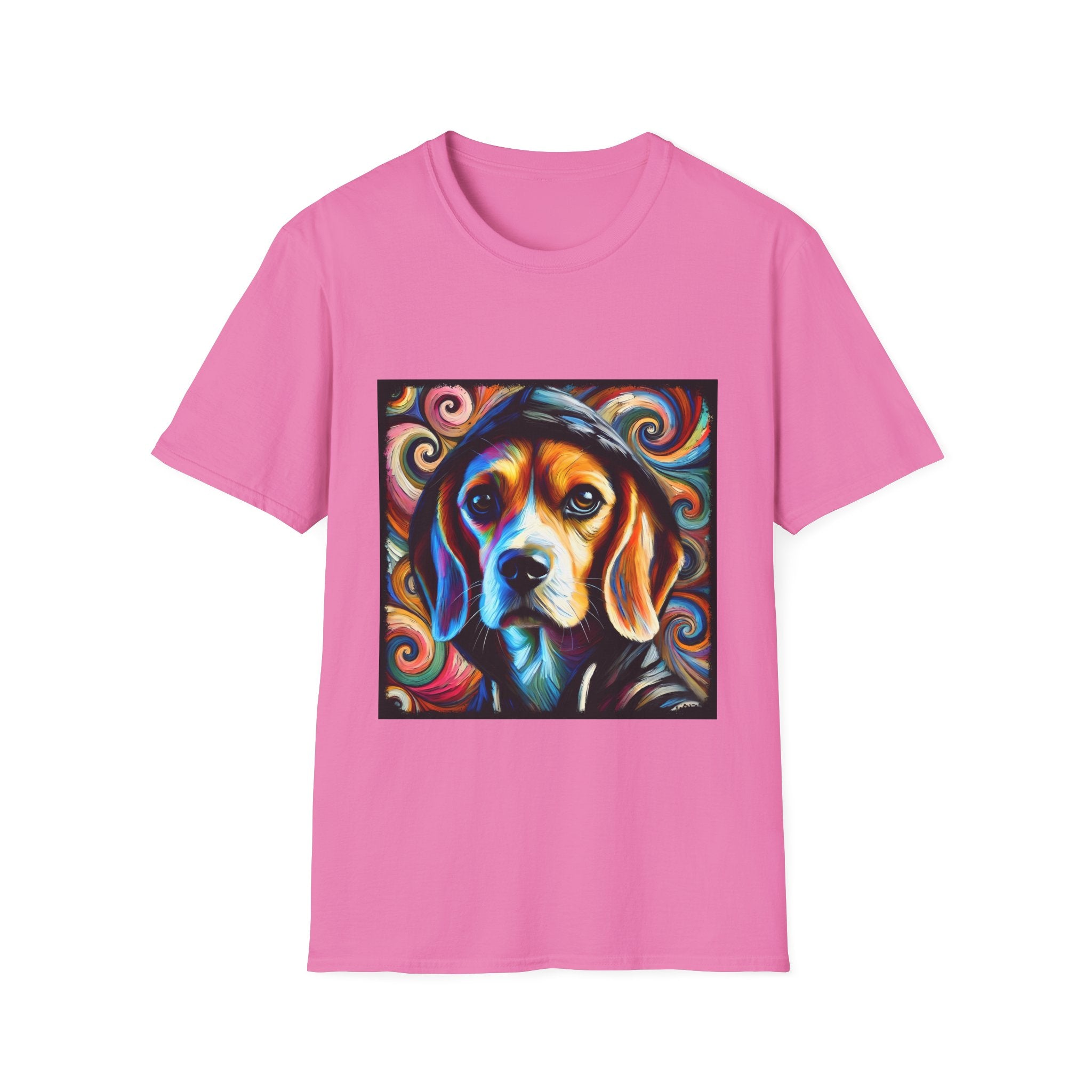 Beagle Relaxed Swirl | Unisex Dog T-Shirt