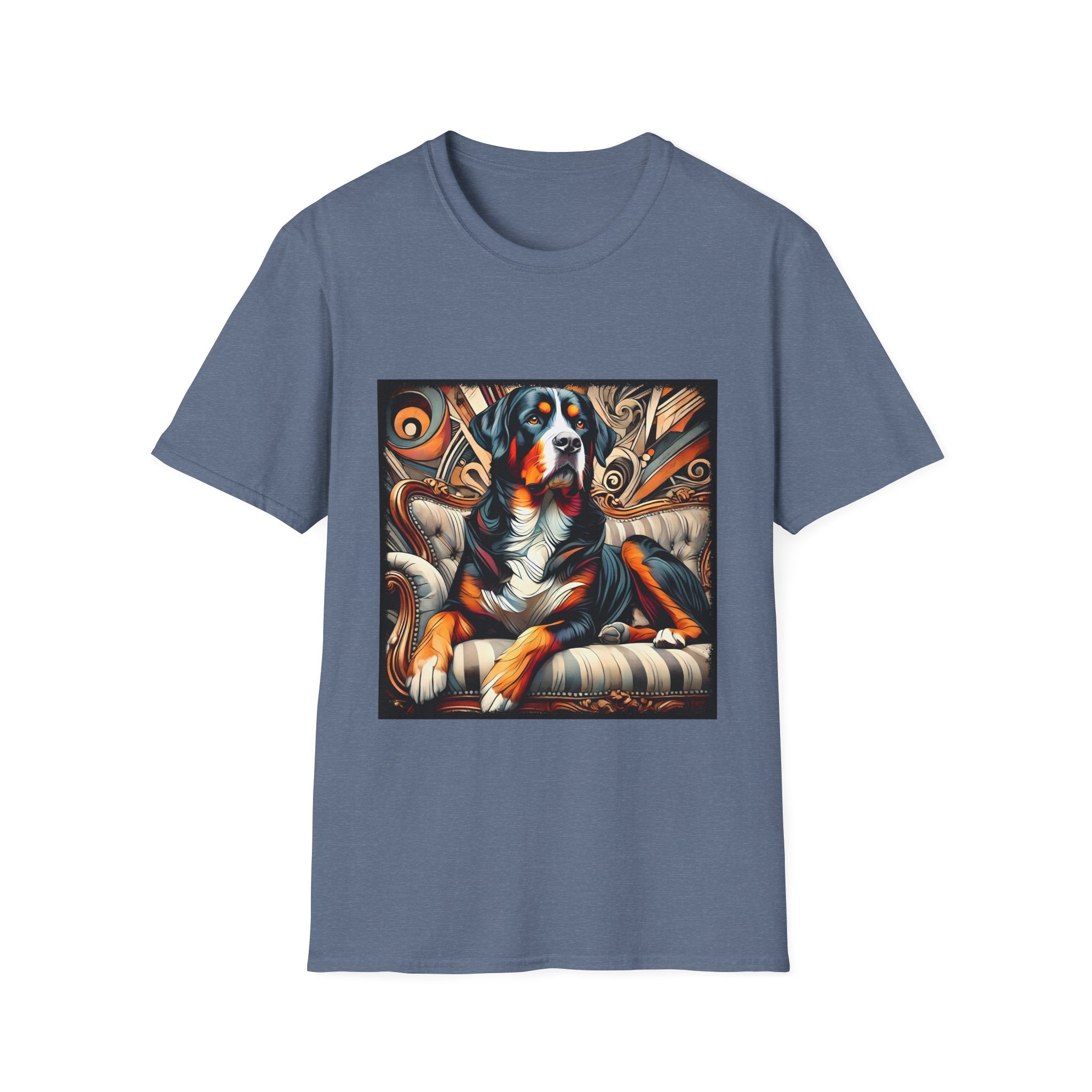 Swiss Mountain Dog Warm Rebel | Unisex Dog T-Shirt