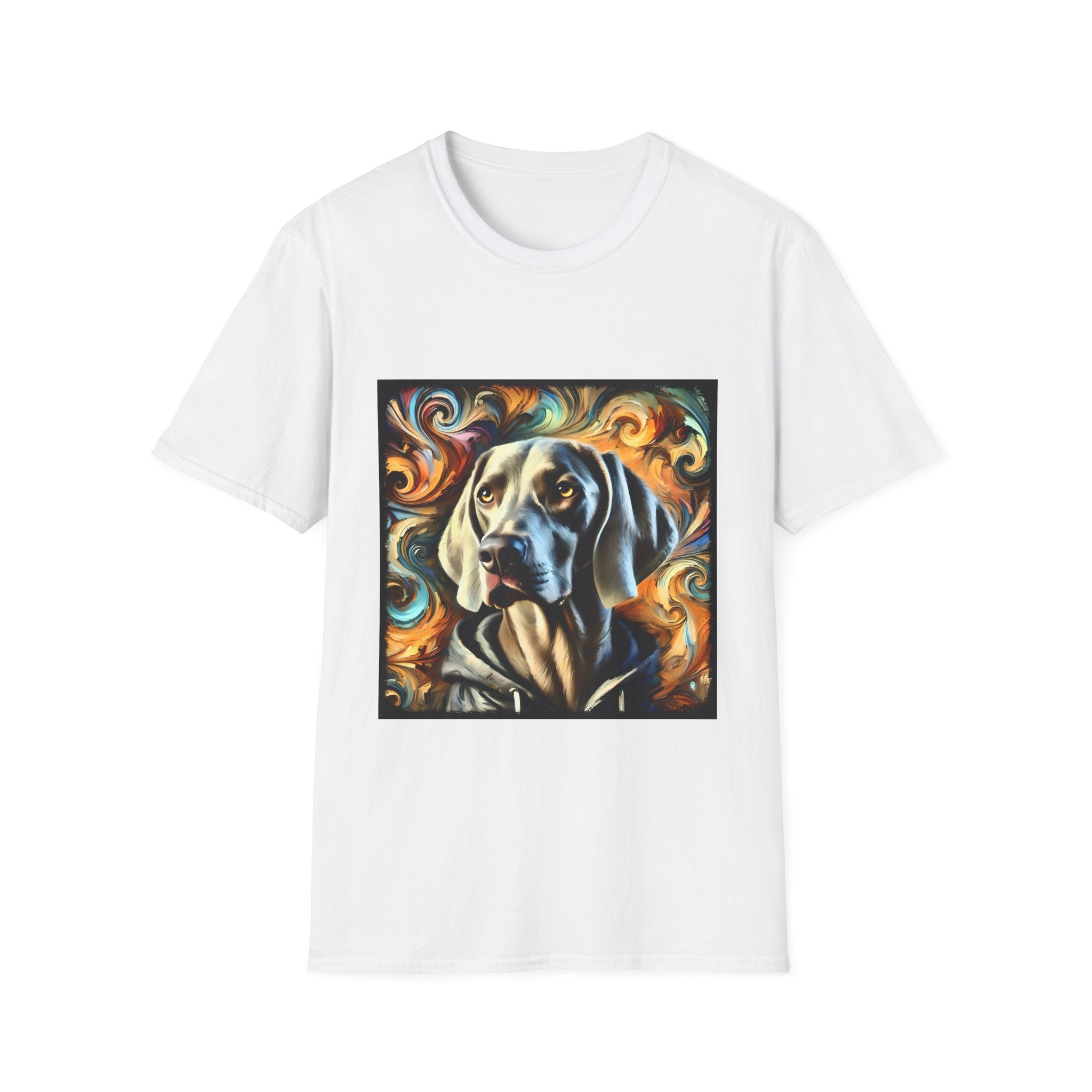 Weimaraner Warm Swirl | Unisex Dog T-Shirt
