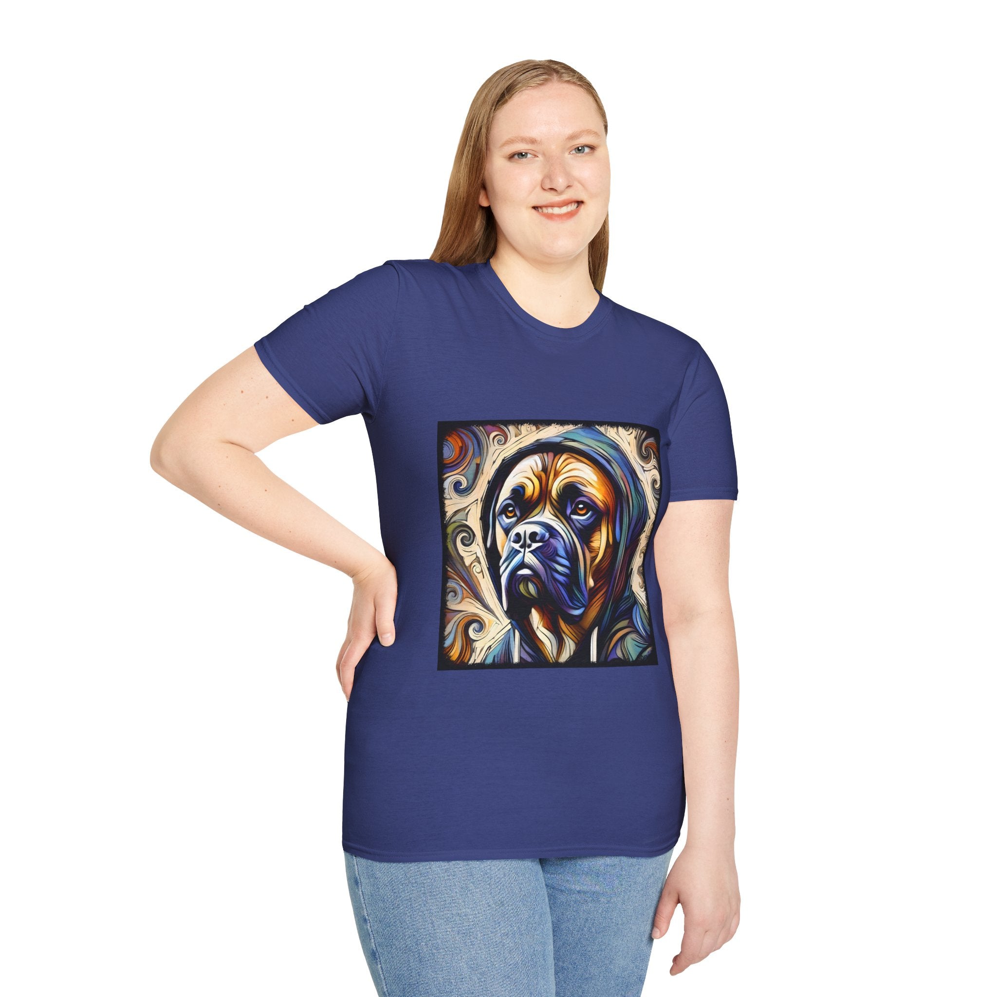 Bullmastiff Relaxed Swirl | Unisex Dog T-Shirt