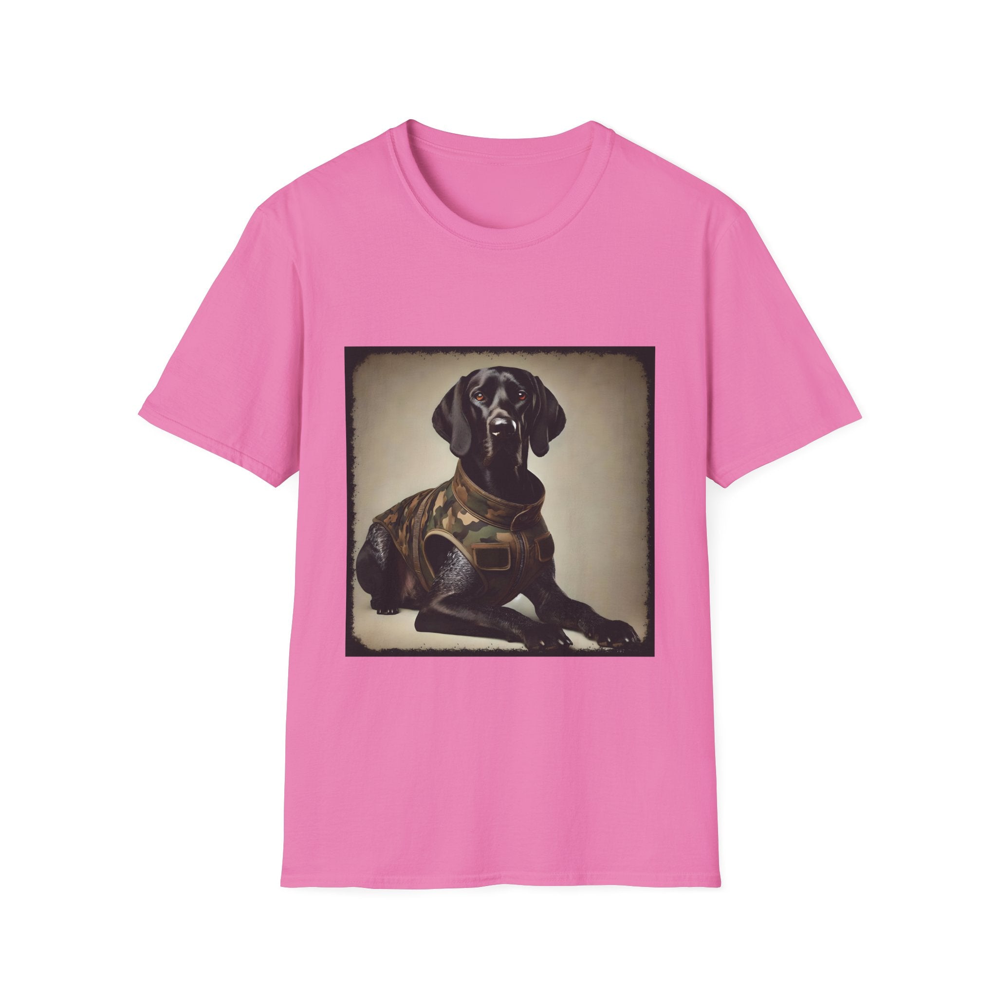 German Shorthaired Pointer Camo Cutie | Unisex Dog T-Shirt