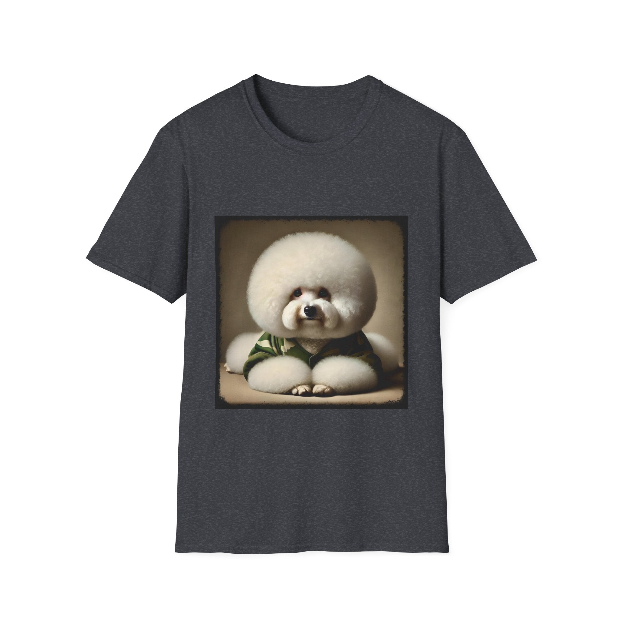 Bichon Frise Combat Cutie | Unisex Dog T-Shirt