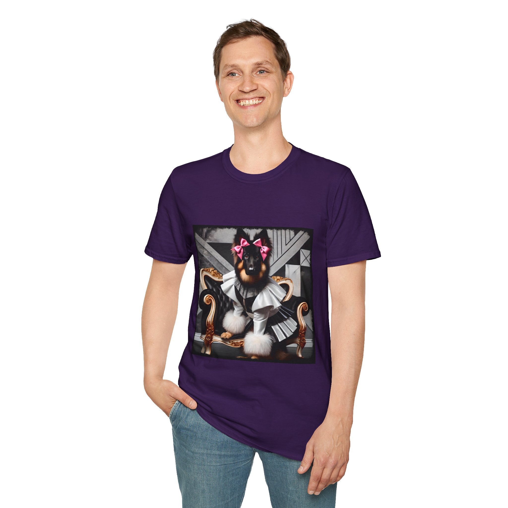 German Shepherd Classic Rocker | Unisex Dog T-Shirt