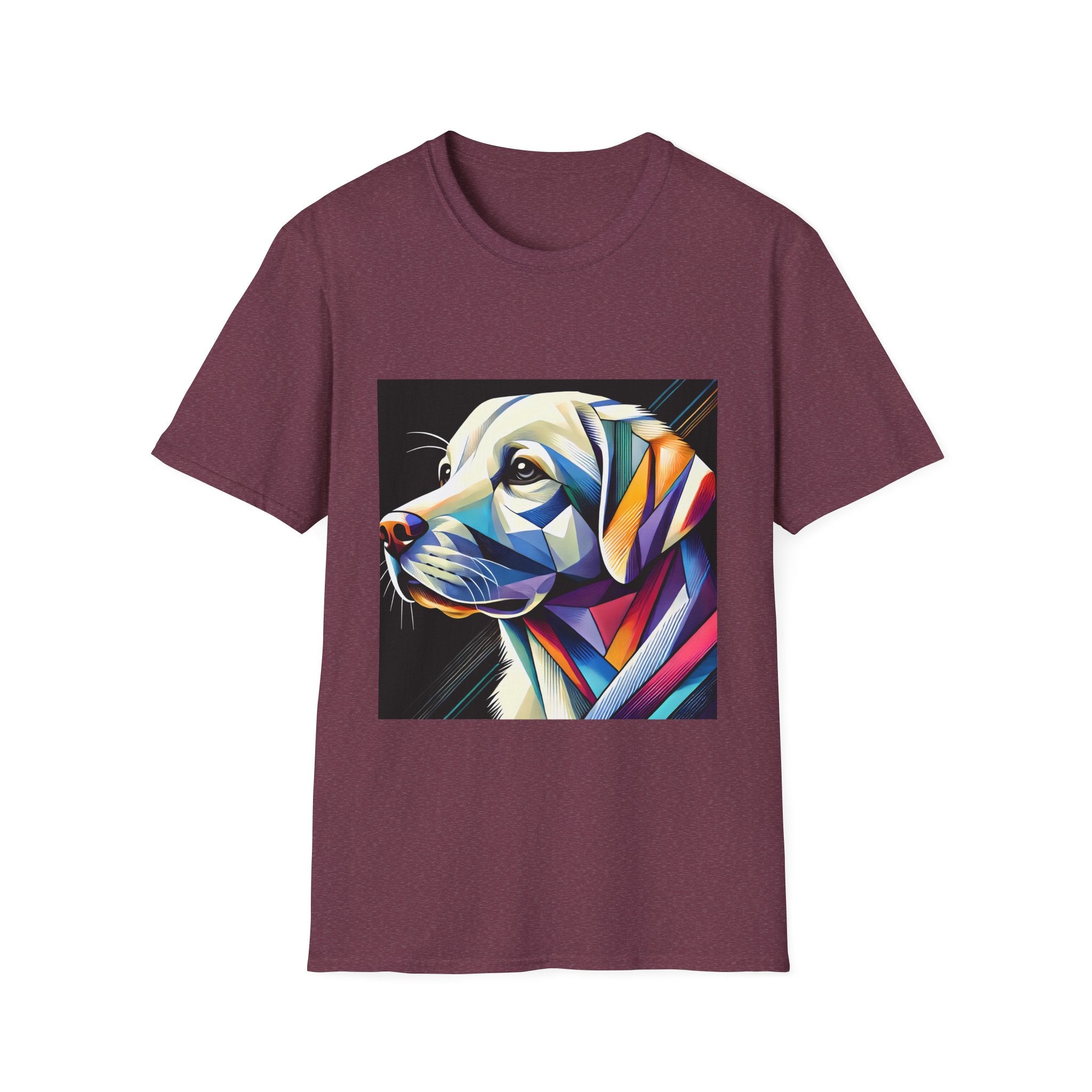 Labrador Retriever Multicolor Geometric | Unisex Dog T-Shirt