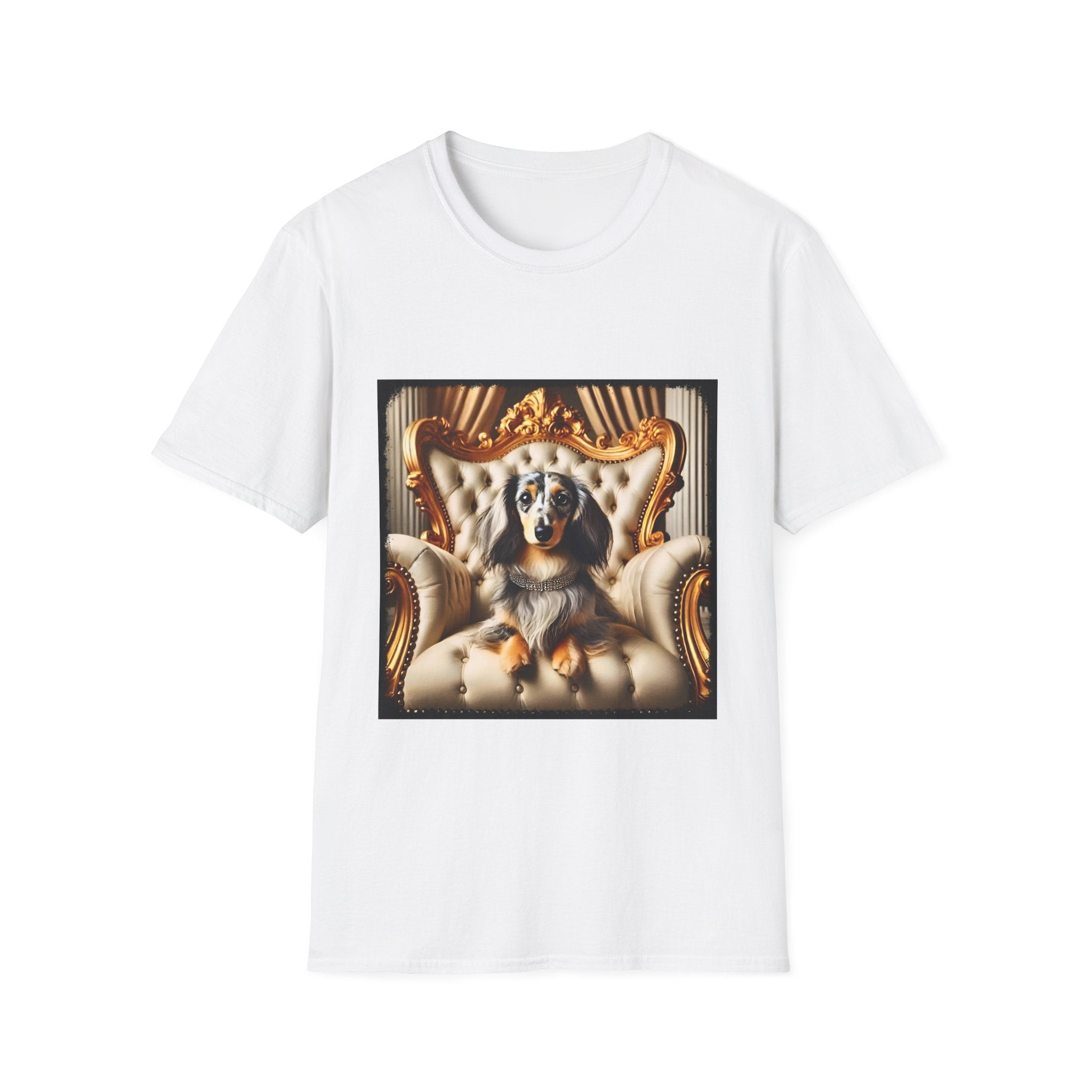 Dachshund Golden Glamour | Unisex Dog T-Shirt