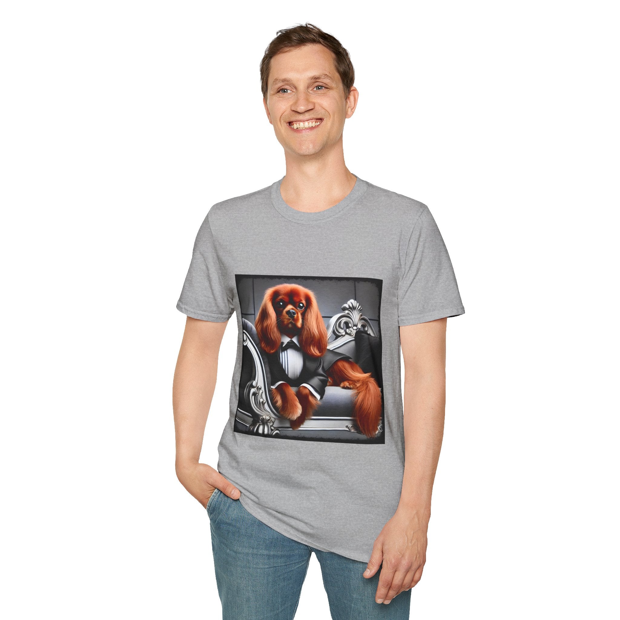 Cavalier King Charles Spaniel Old Money | Unisex Dog T-Shirt