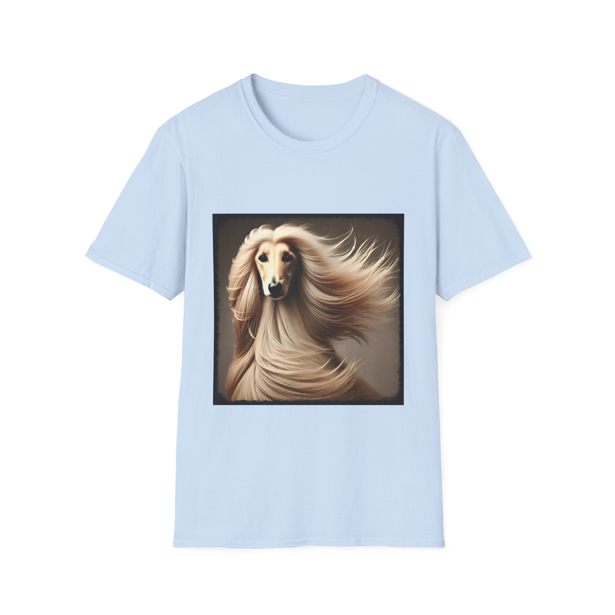 Afghan Hound Sultry Supermodel | Unisex Dog T-Shirt