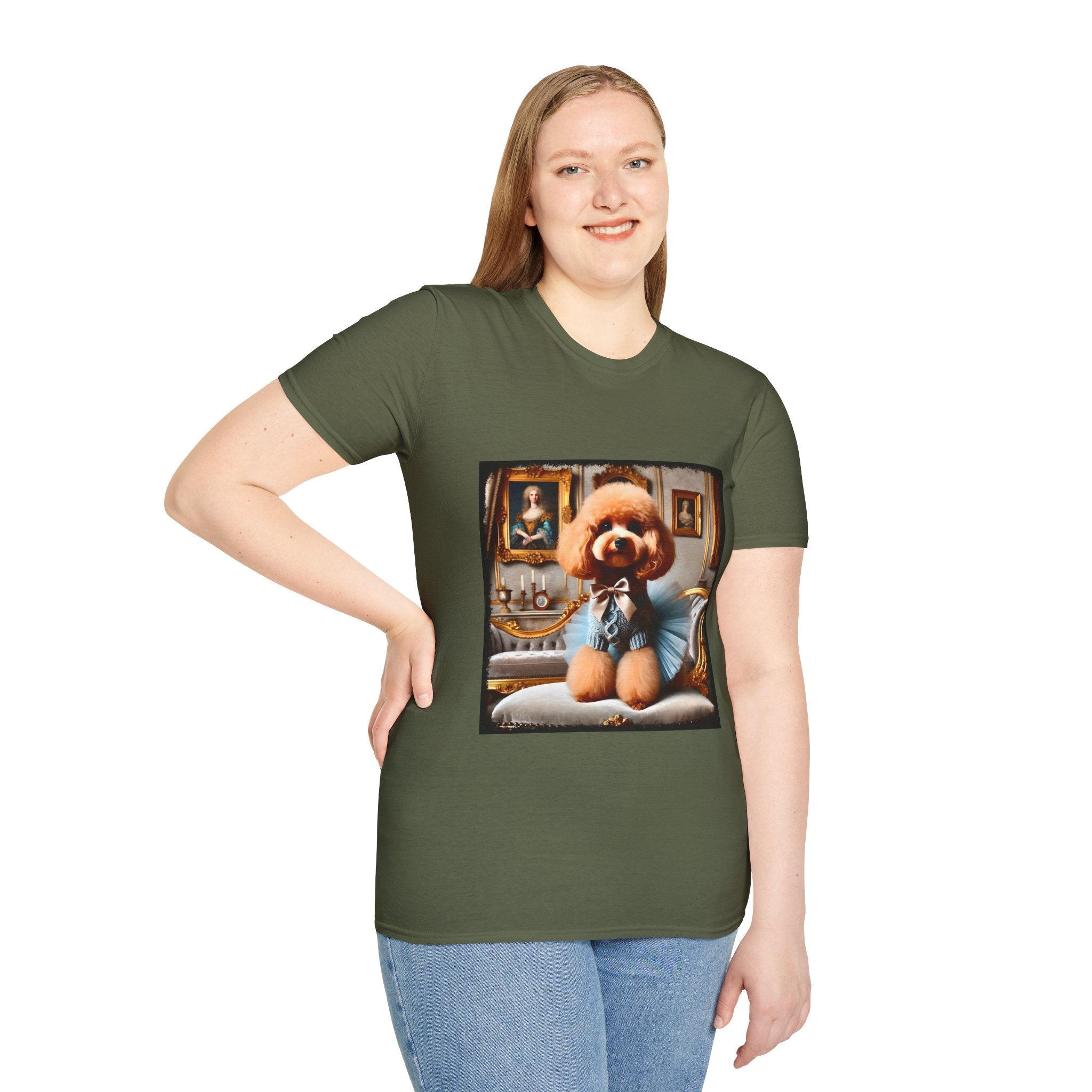 Poodle Rich Baby | Unisex Dog T-Shirt