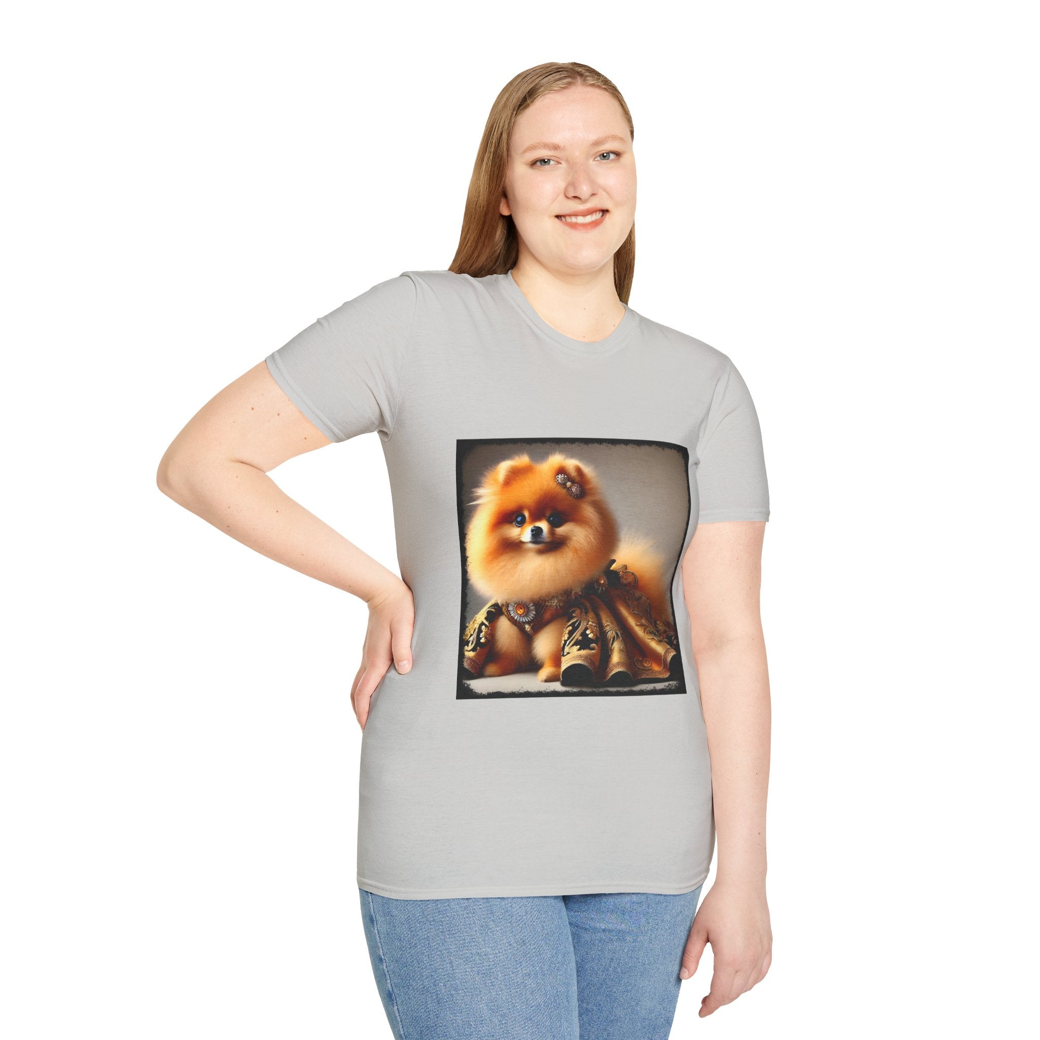 Pomeranian Golden Gal | Unisex Dog T-Shirt
