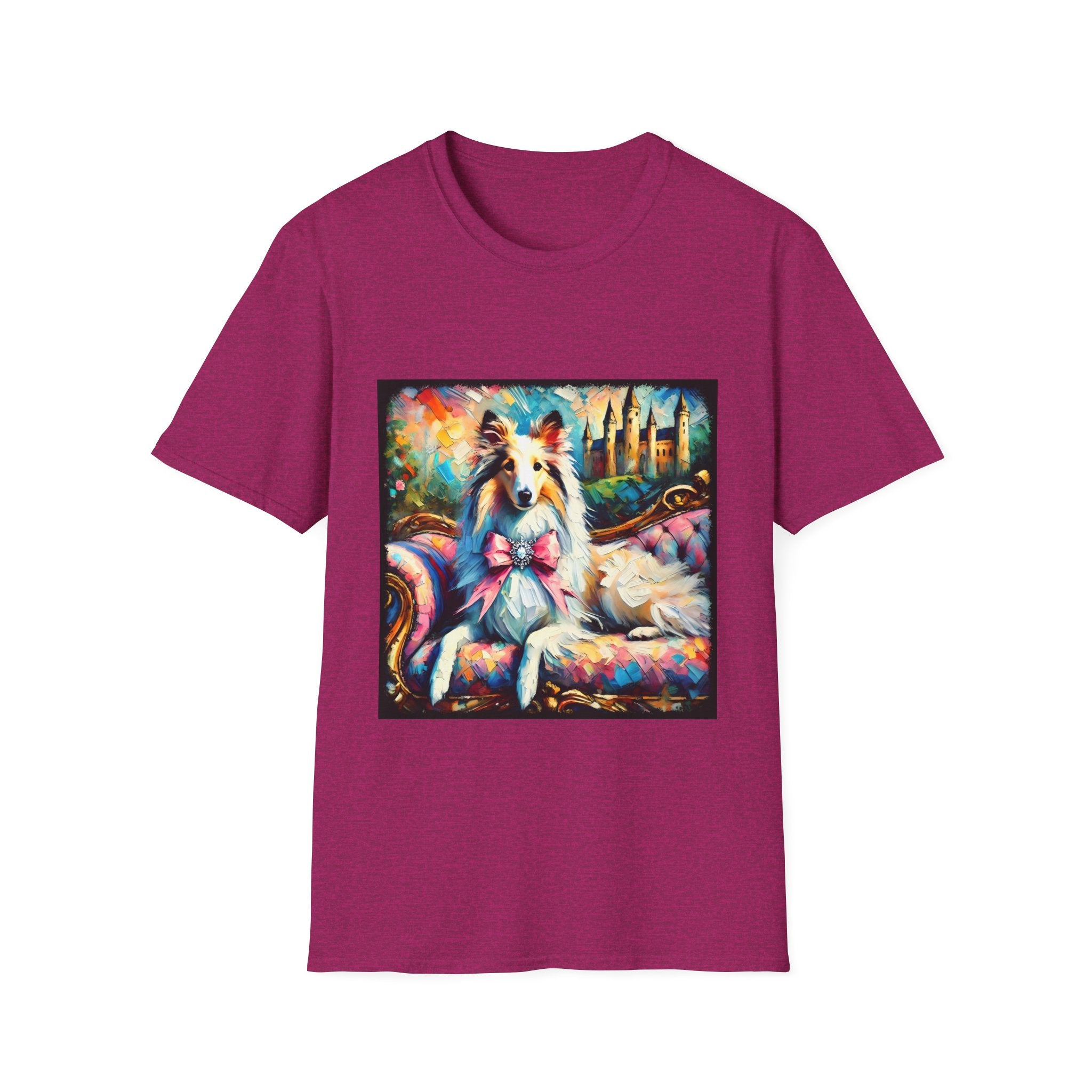 Collie Diamond Princess Classic | Unisex Dog T-Shirt