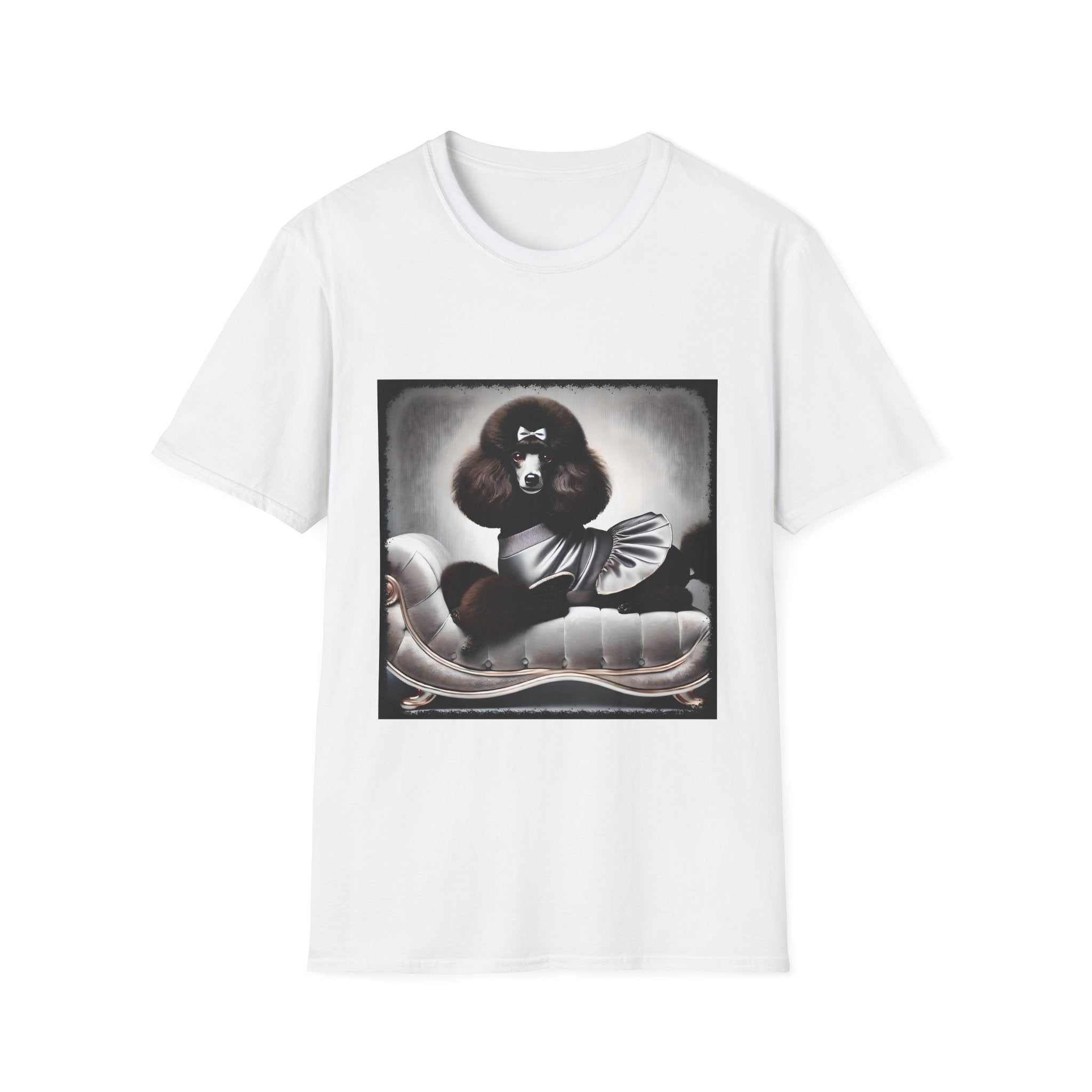 Poodle Silver Seductress | Unisex Dog T-Shirt