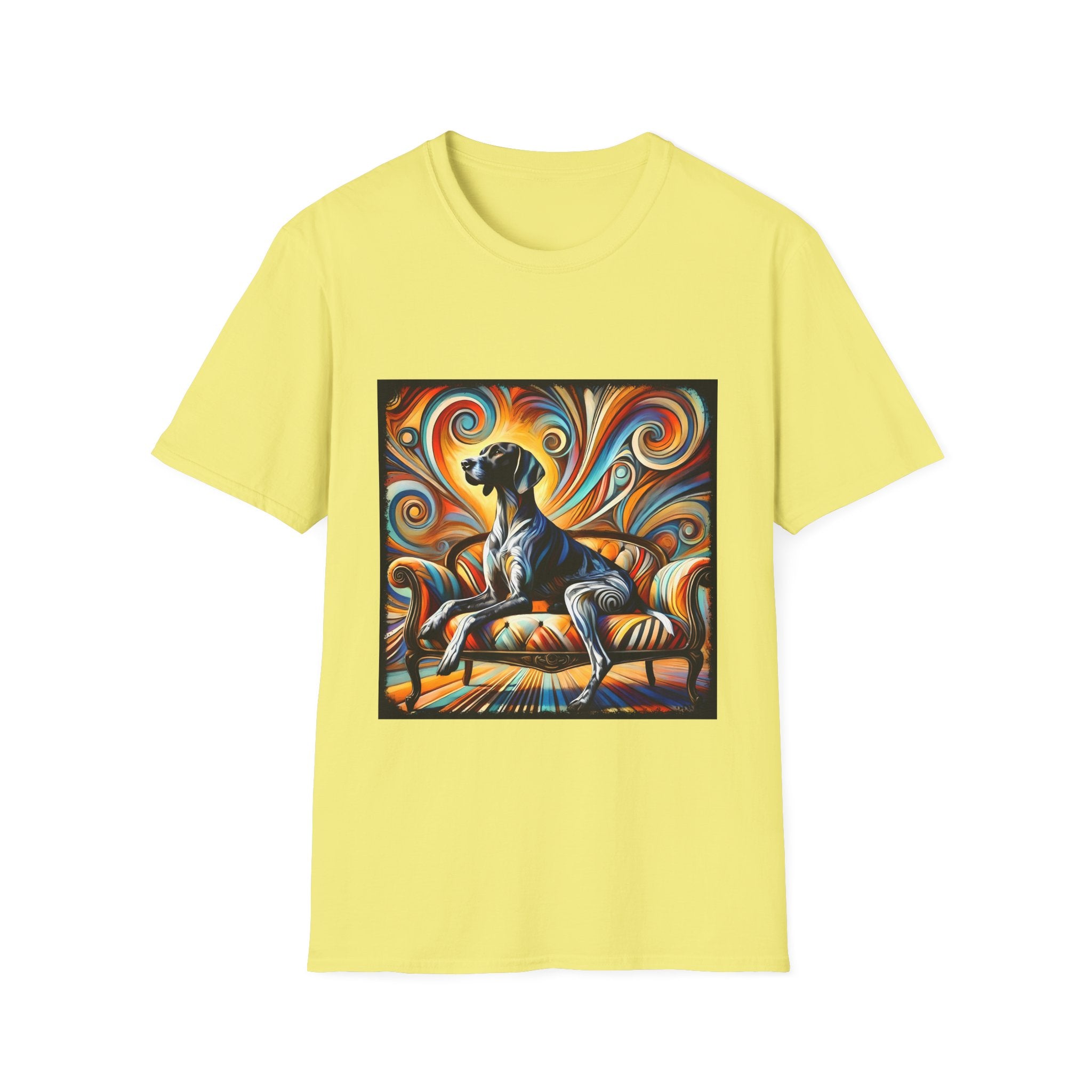 German Shorthaired Pointer Sun Swirl | Unisex Dog T-Shirt