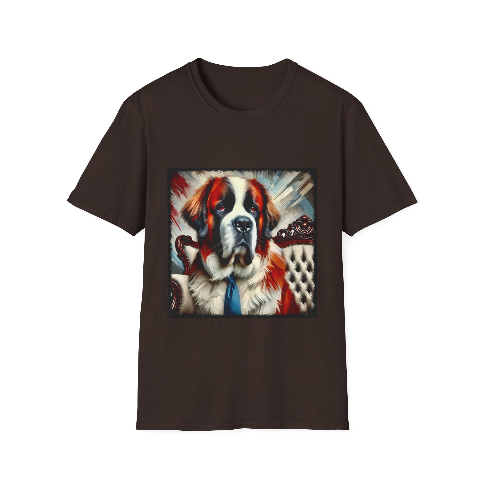 Saint Bernard Big Boss | Unisex Dog T-Shirt