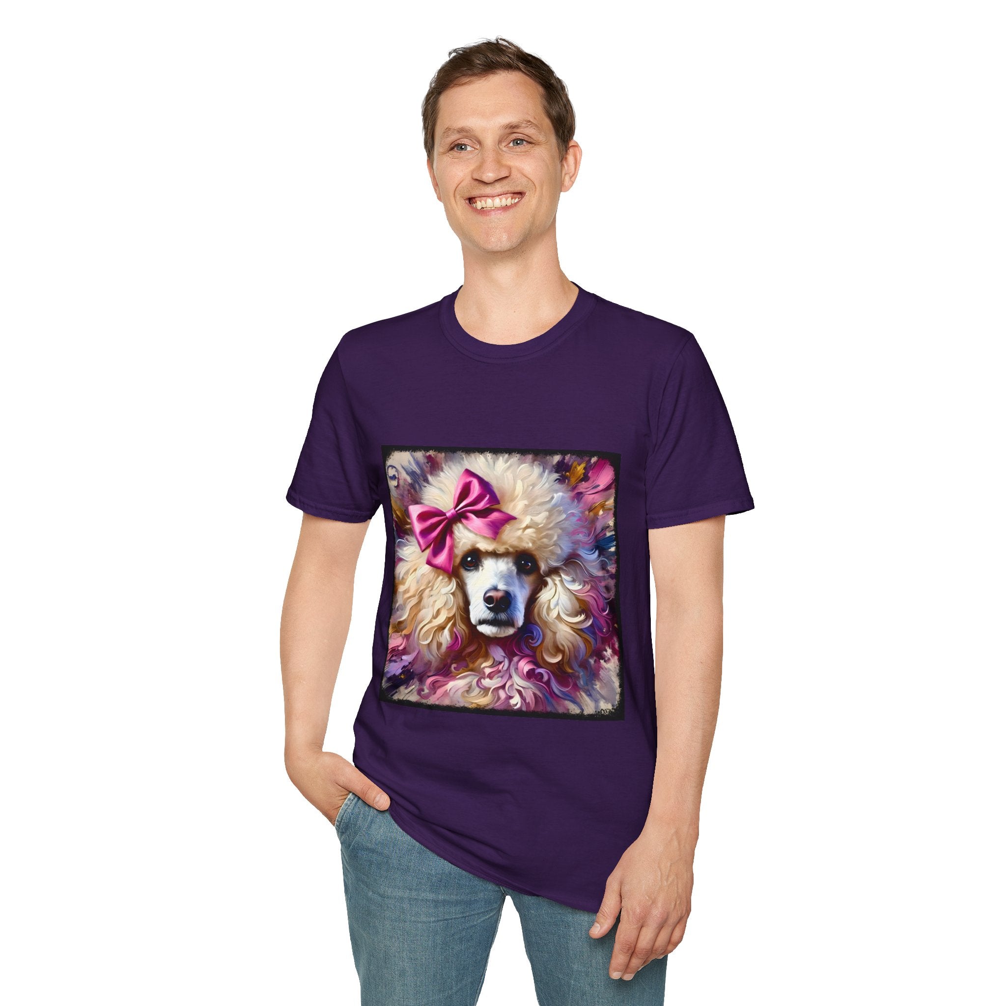 Poodle Radiant Classic | Unisex Dog T-Shirt