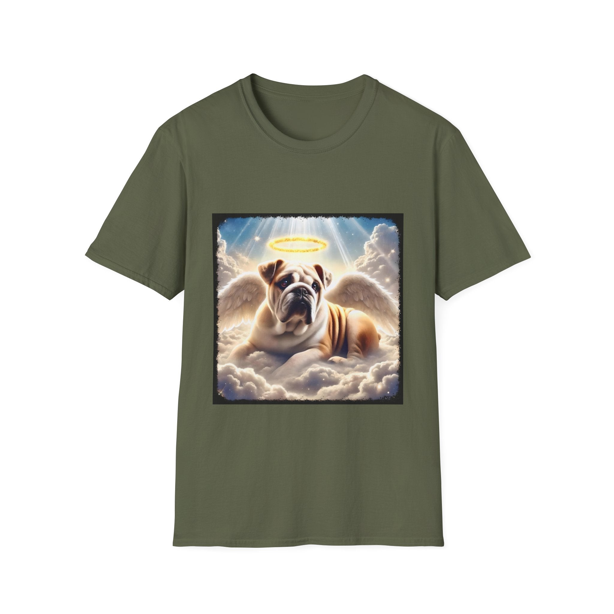 Bulldog Heavenly Angel | Unisex Dog T-Shirt