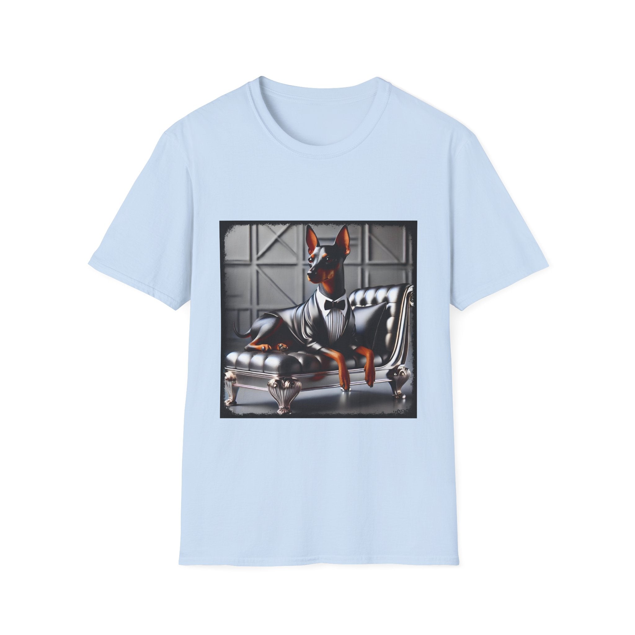 Doberman Pinscher Mini Maven | Unisex Dog T-Shirt