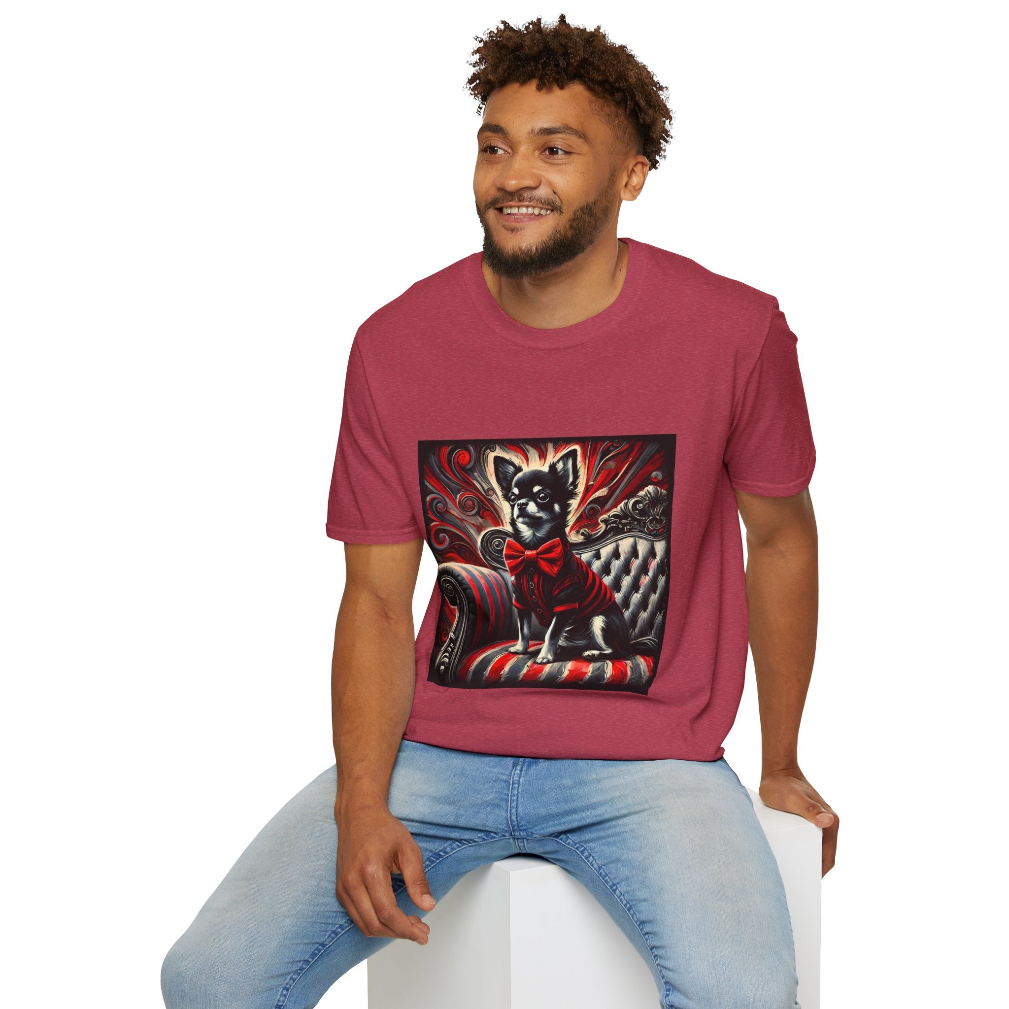Chihuahua Red Rocker | Unisex Dog T-Shirt