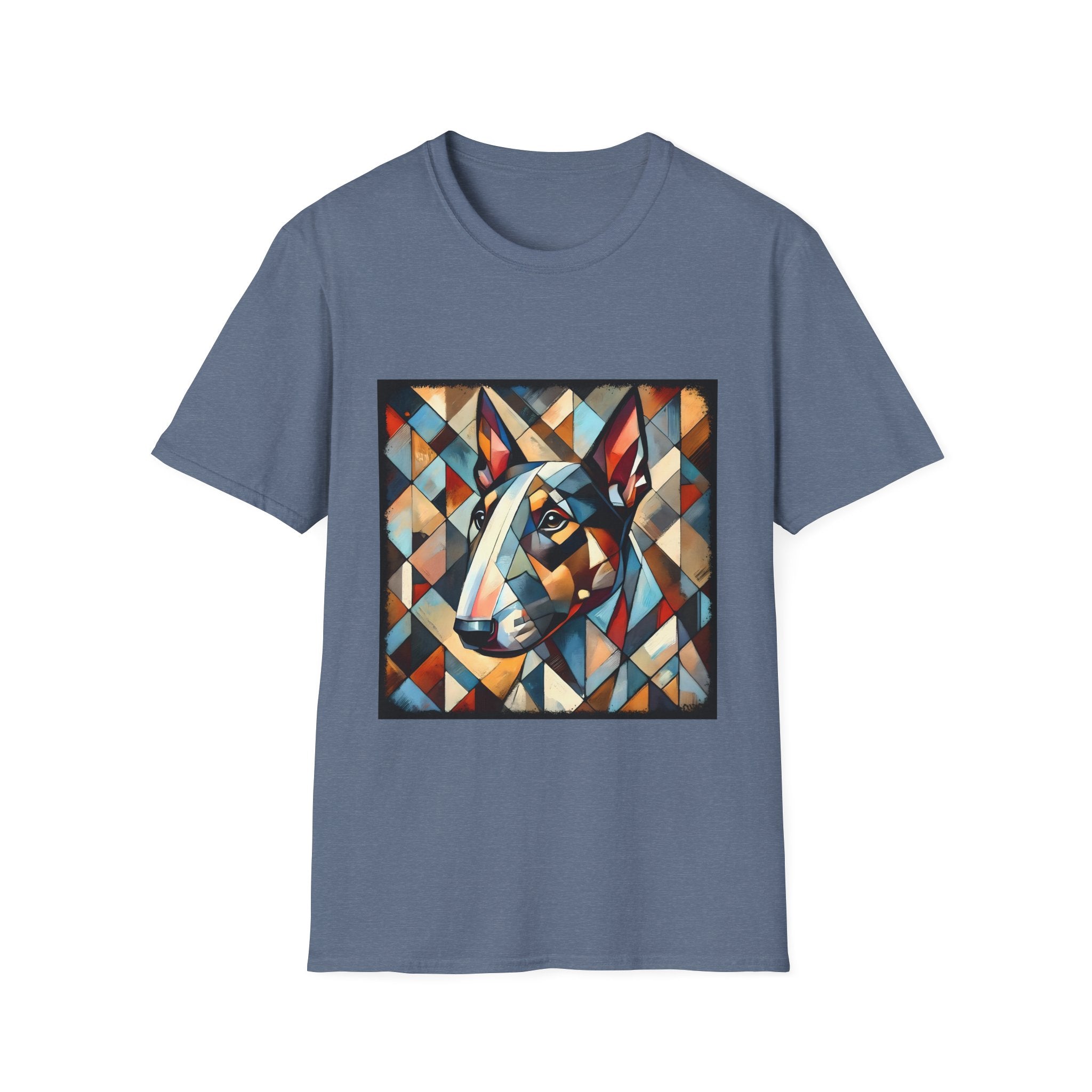 Bull Terrier Warm Geometric | Unisex Dog T-Shirt