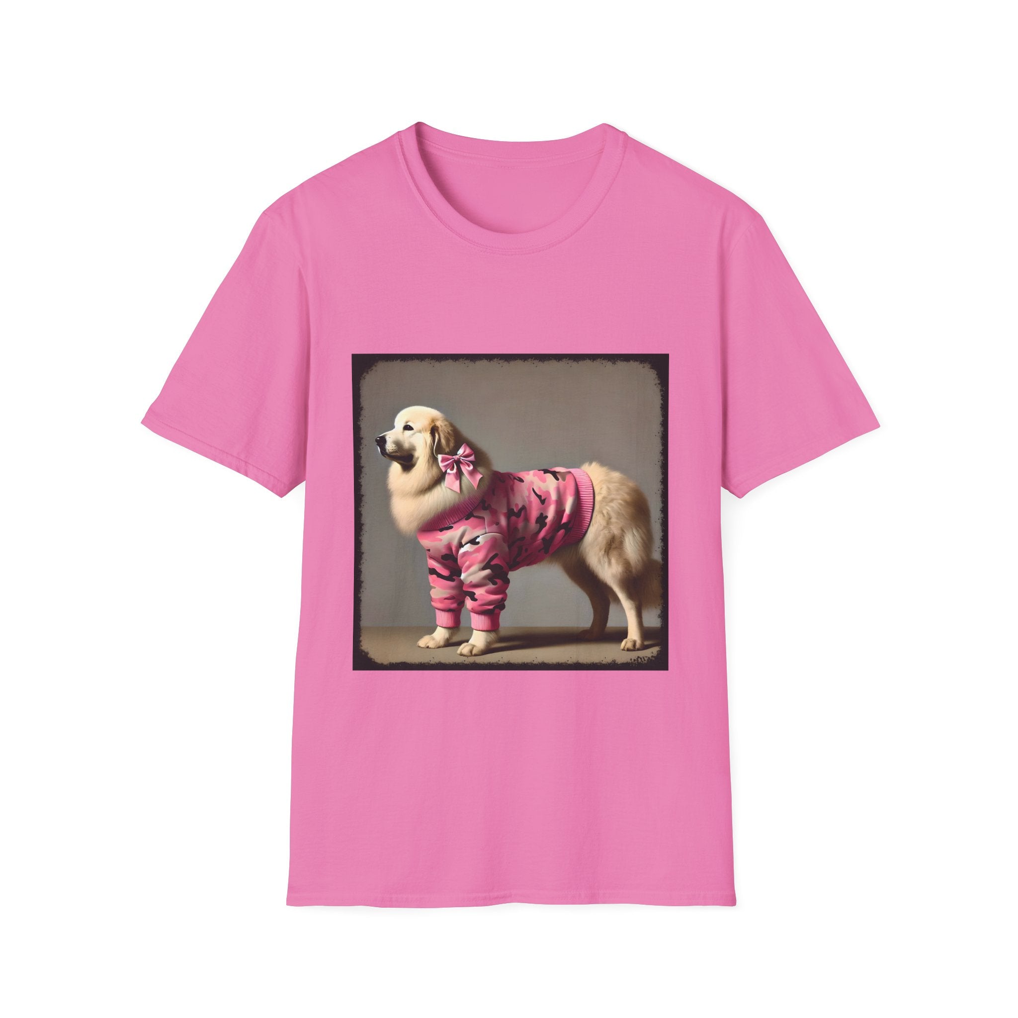 Great Pyrenees Pink Camo Cutie | Unisex Dog T-Shirt