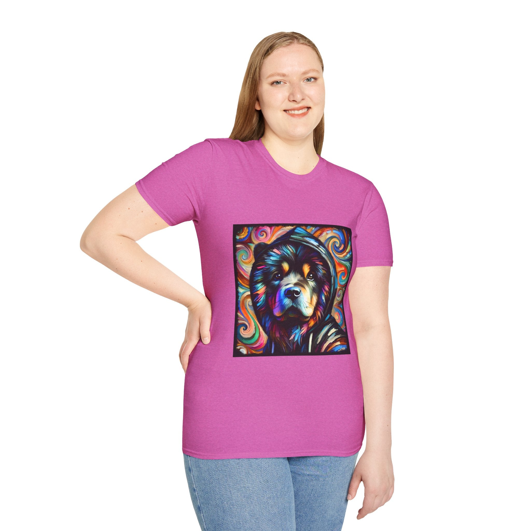 Chow Chow Relaxed Swirl | Unisex Dog T-Shirt