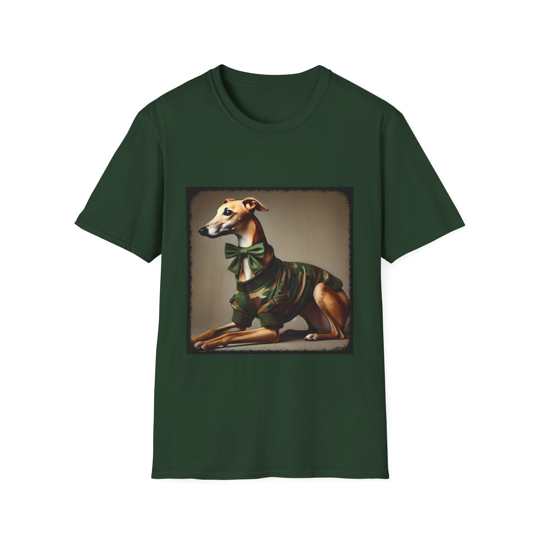 Greyhound Camo Cutie | Unisex Dog T-Shirt